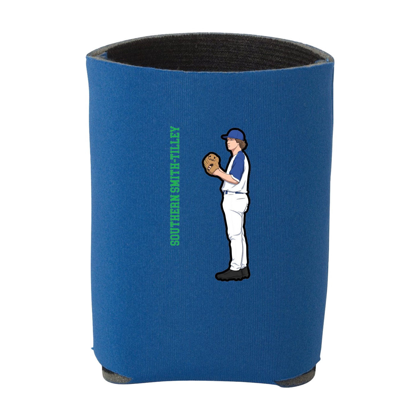 Can Holder — Name Vertical in Royal