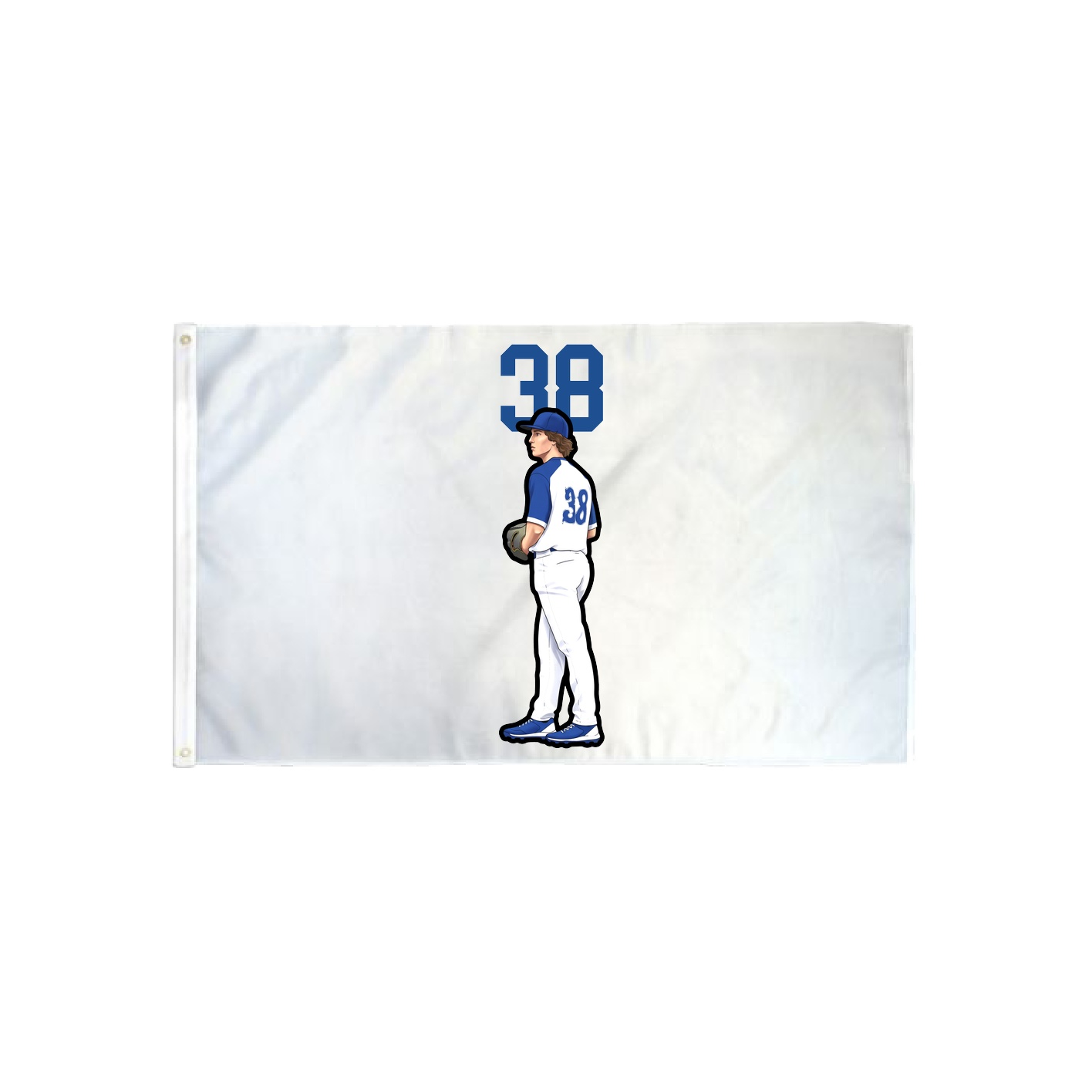 3x5 Flag — Number Top in Classic