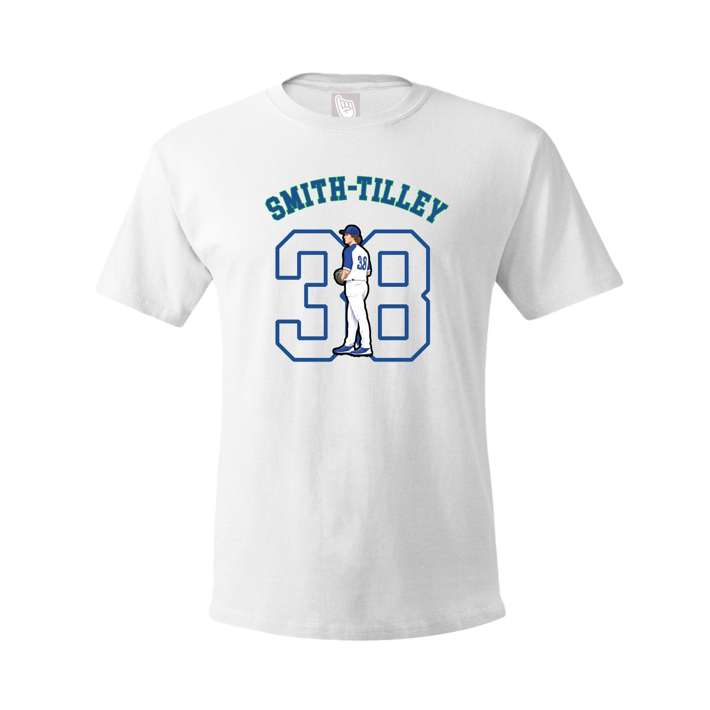 Youth Tee — Shirsey Arch in White