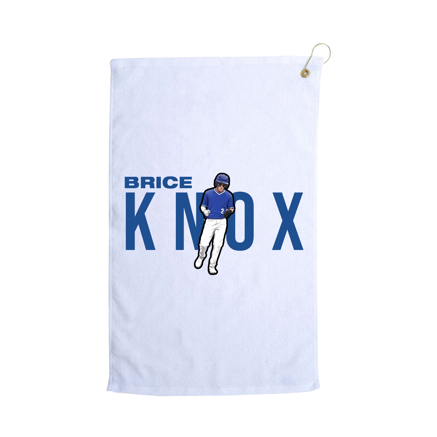 Golf Towel — Player Name in White