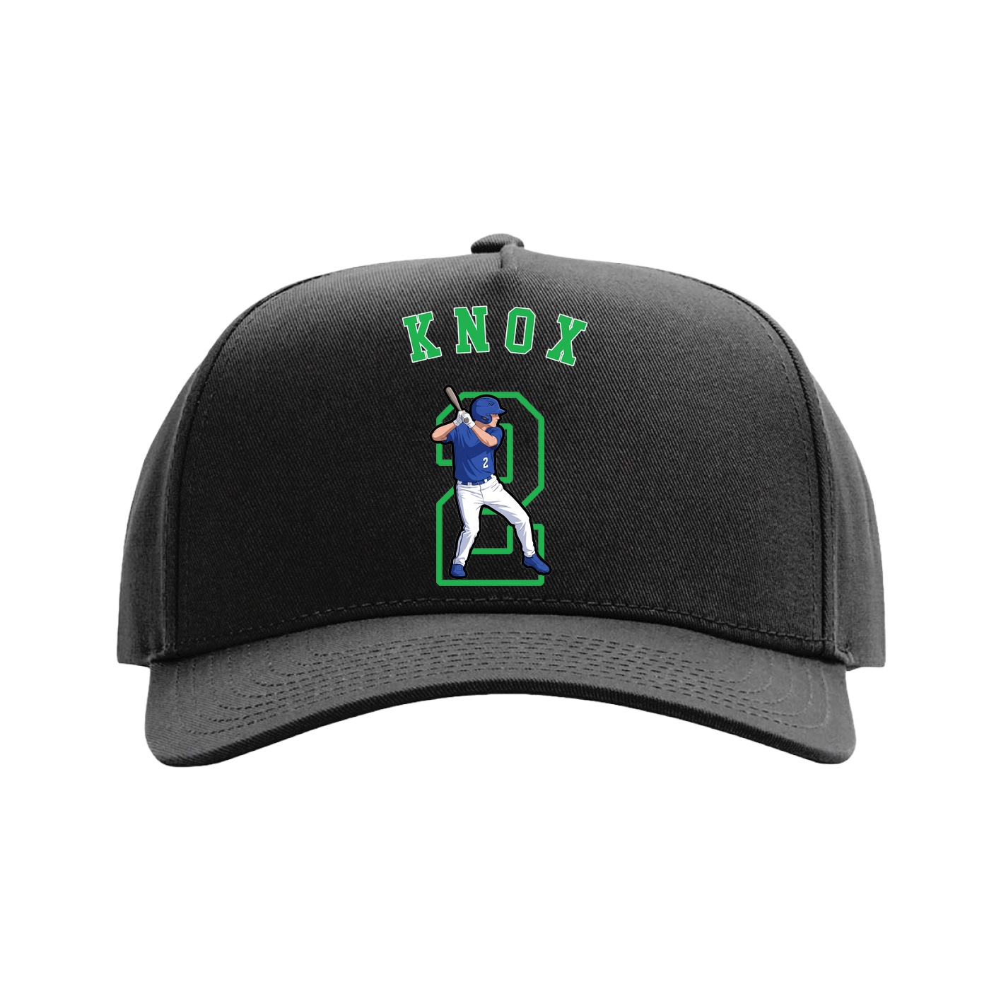 Full Fabric Five-Panel Champ Cap