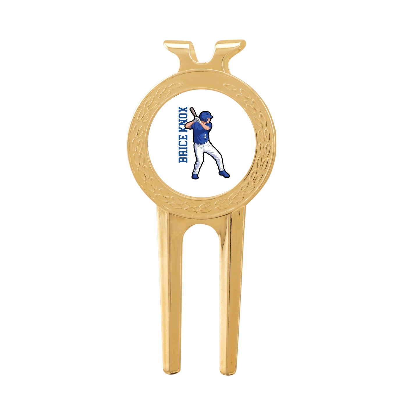 Divot Tool with Ball Marker — Name Vertical in Classic