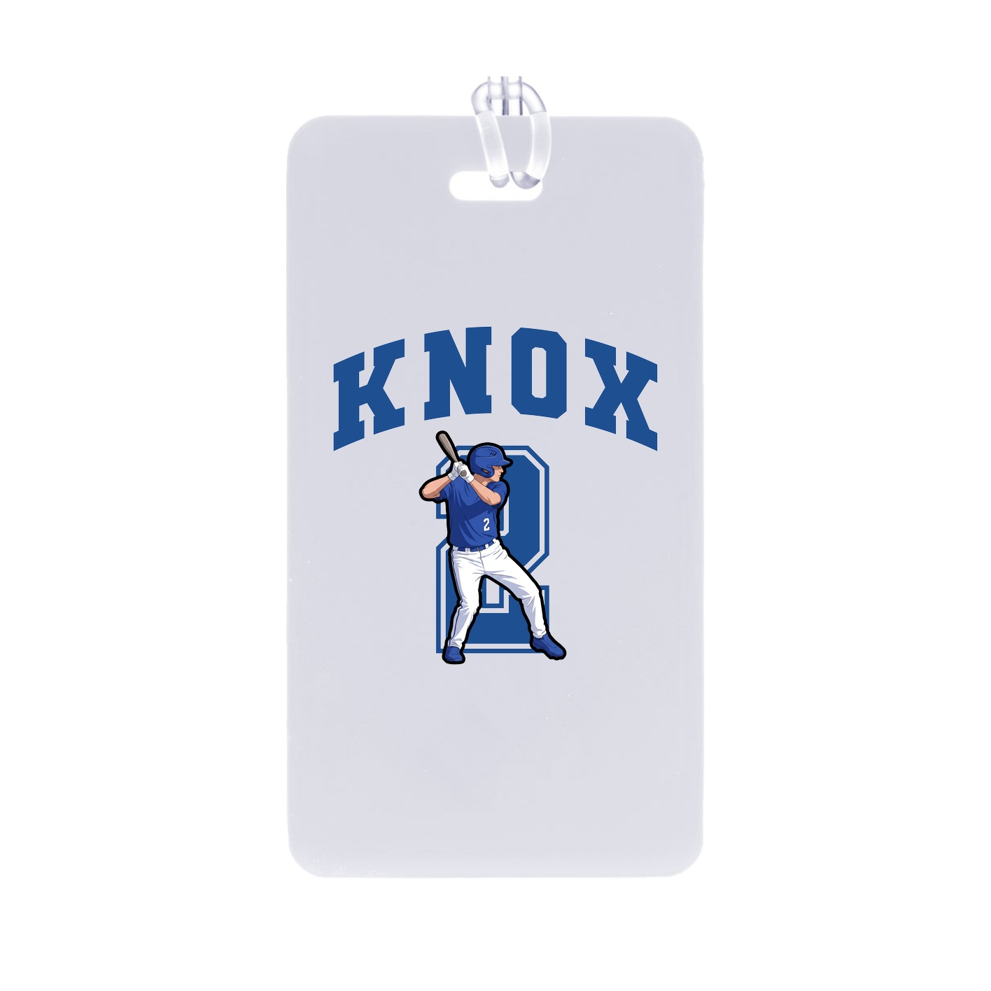 Bag Tag — Number in Classic