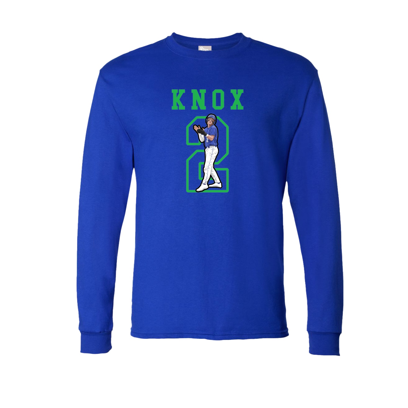 Long Sleeve Tee — Shirsey in Royal