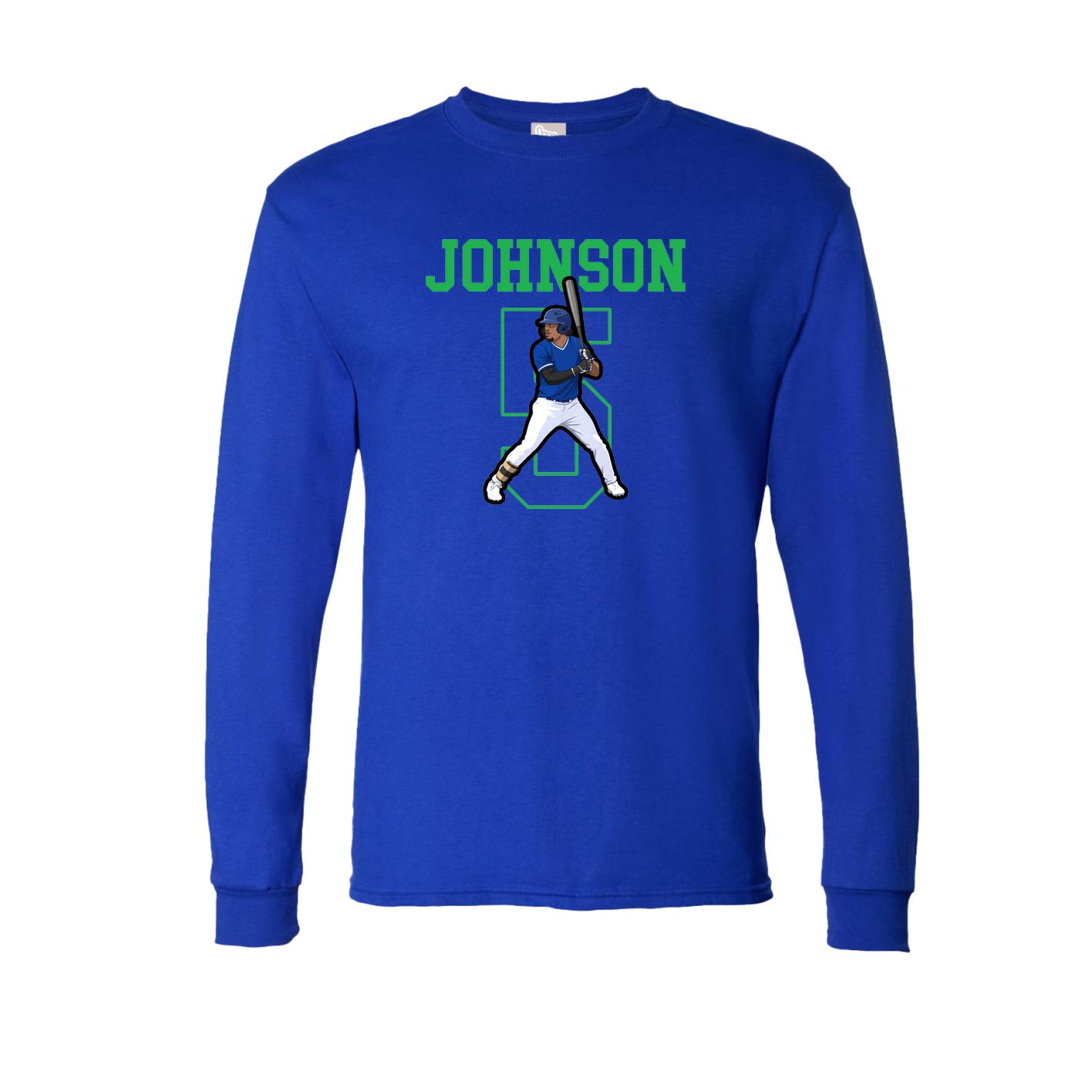 Long Sleeve Tee — Shirsey in Royal