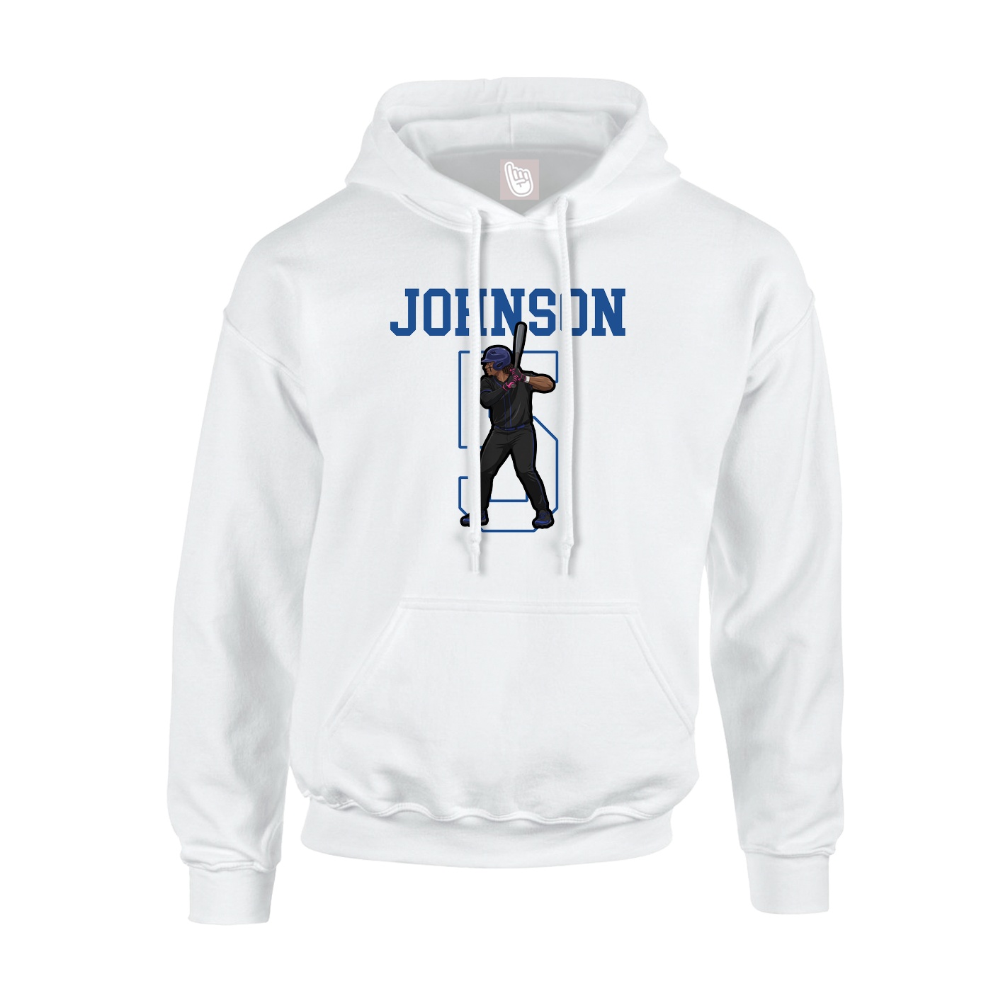 Hoodie — Shirsey in White