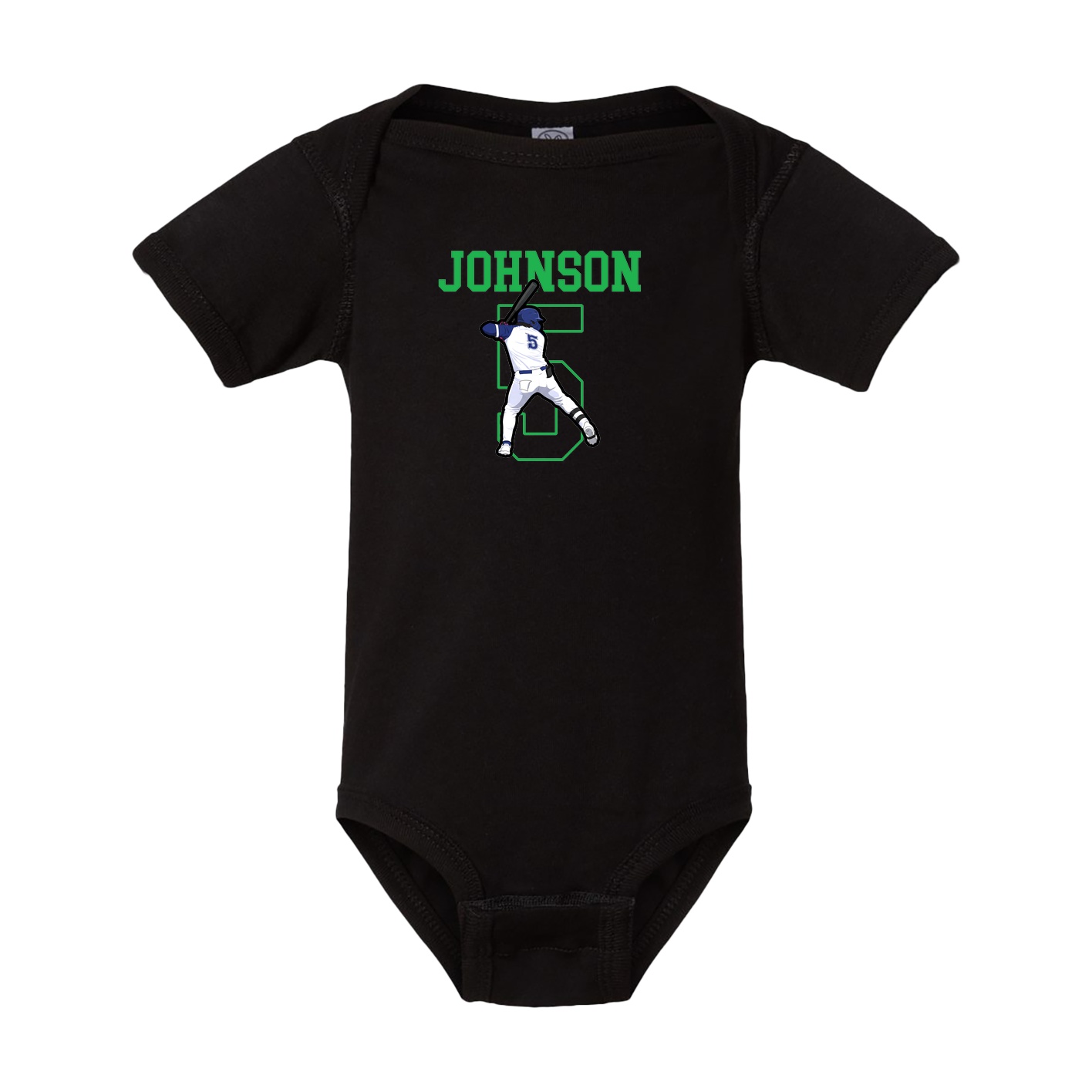 Baby Onesie — Shirsey in Black