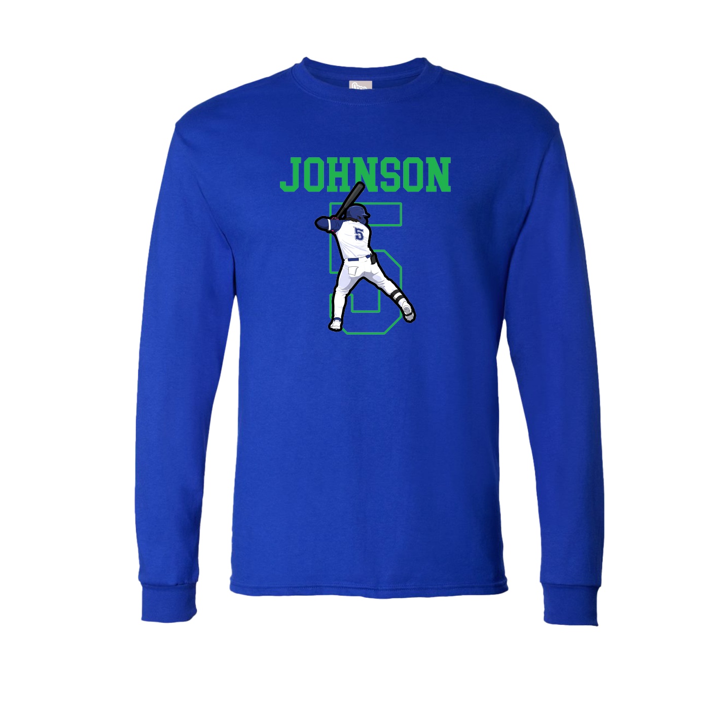 Long Sleeve Tee — Shirsey in Royal