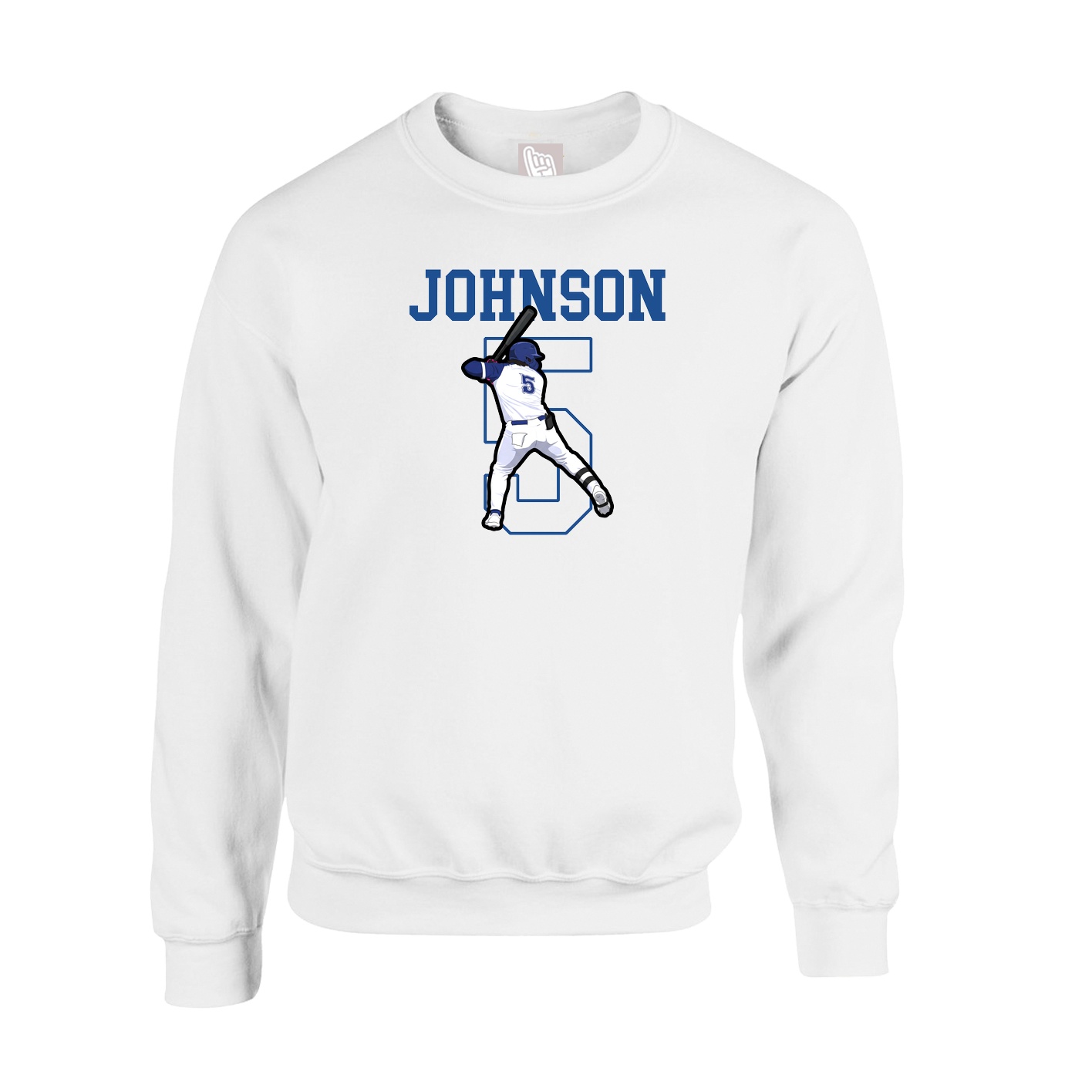Fleece Crew — Shirsey in White