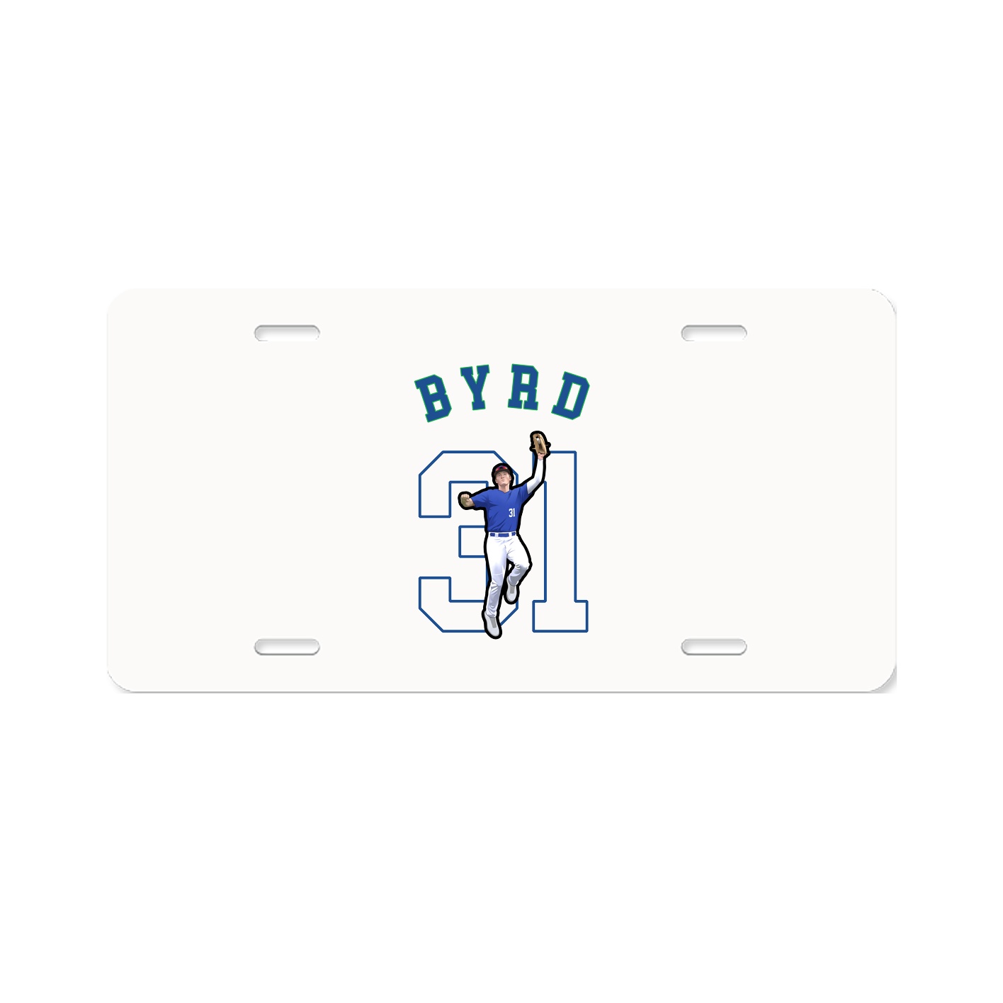License Plate — Shirsey Arch in Classic