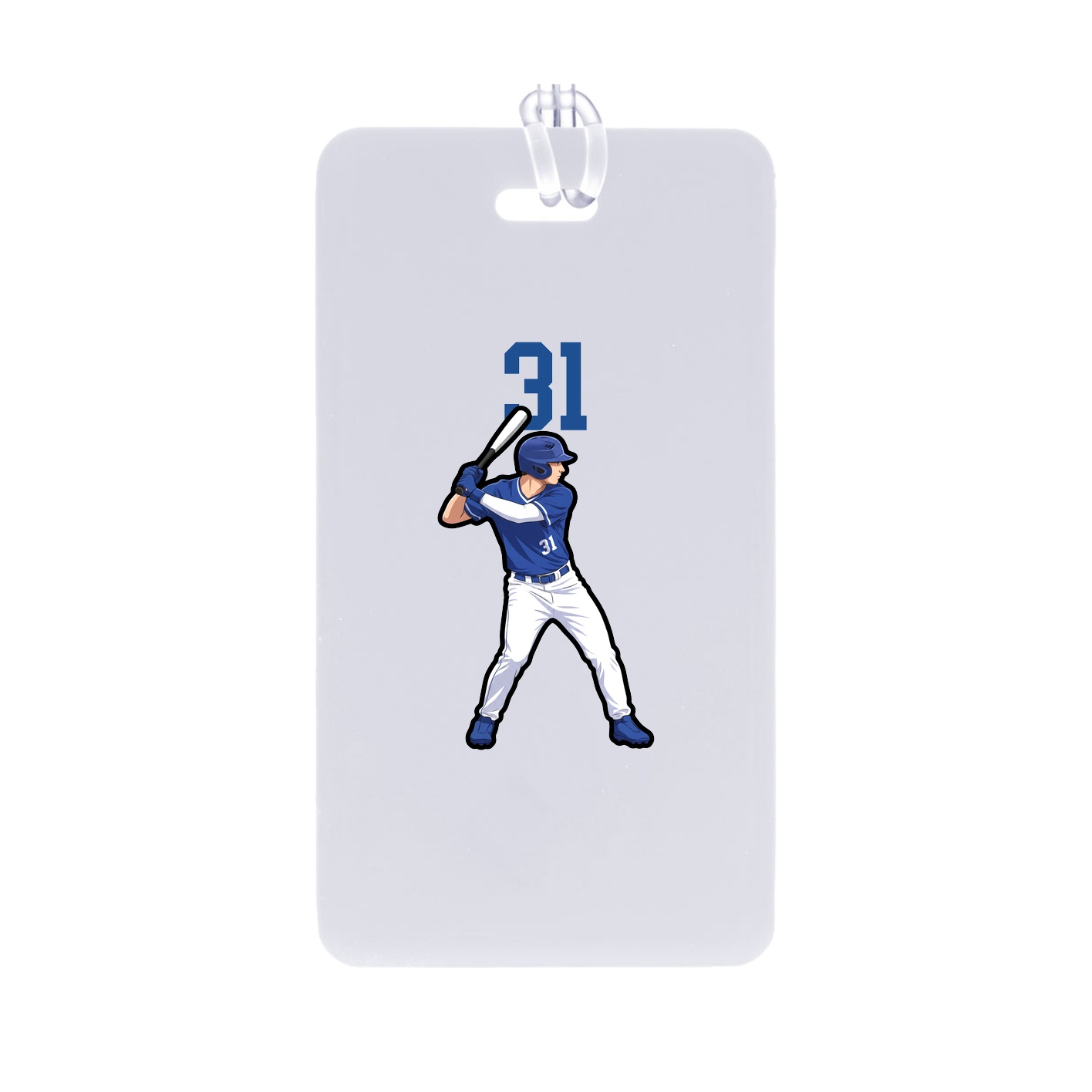 Bag Tag — Number Top in Classic