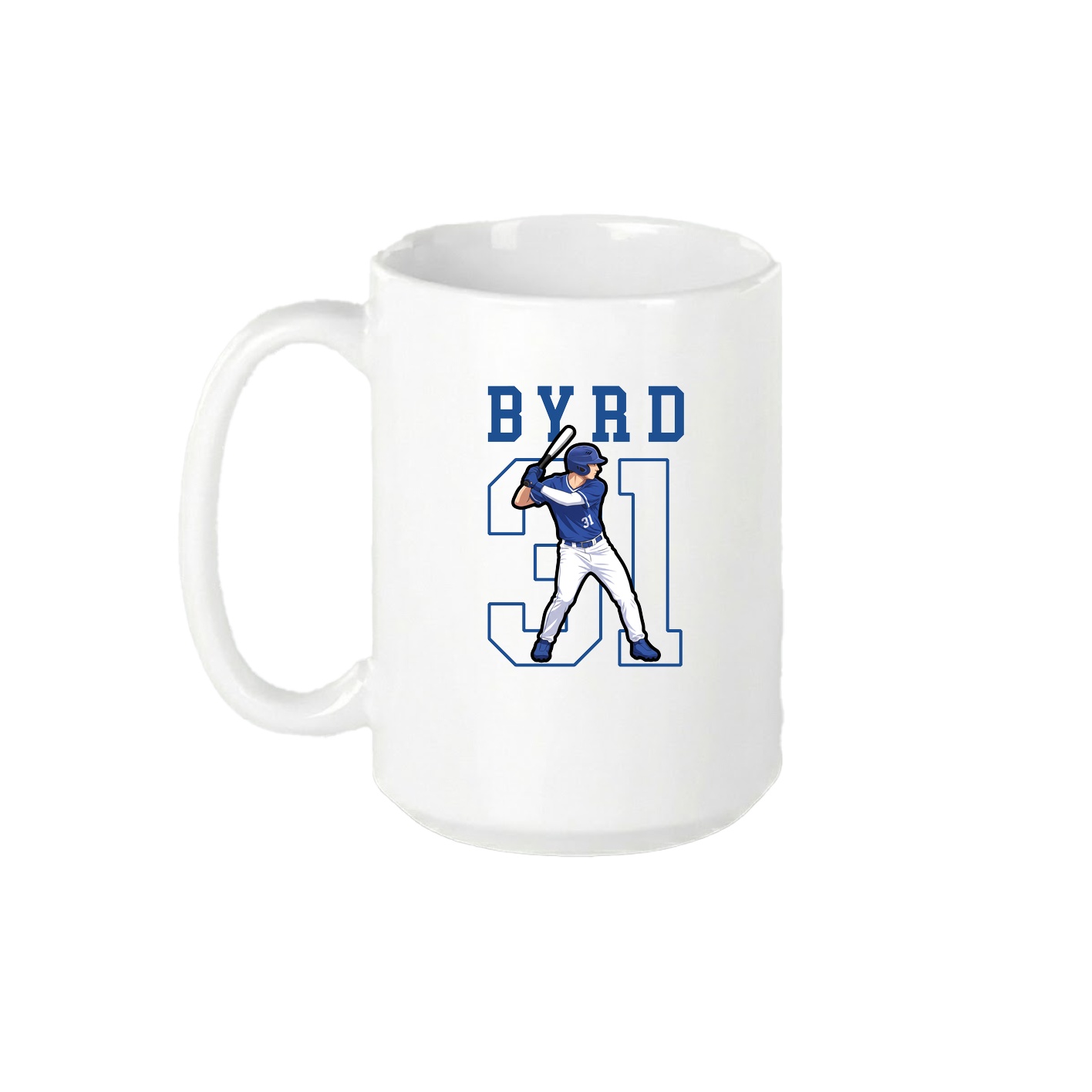 15oz Coffee Mug — Shirsey in White