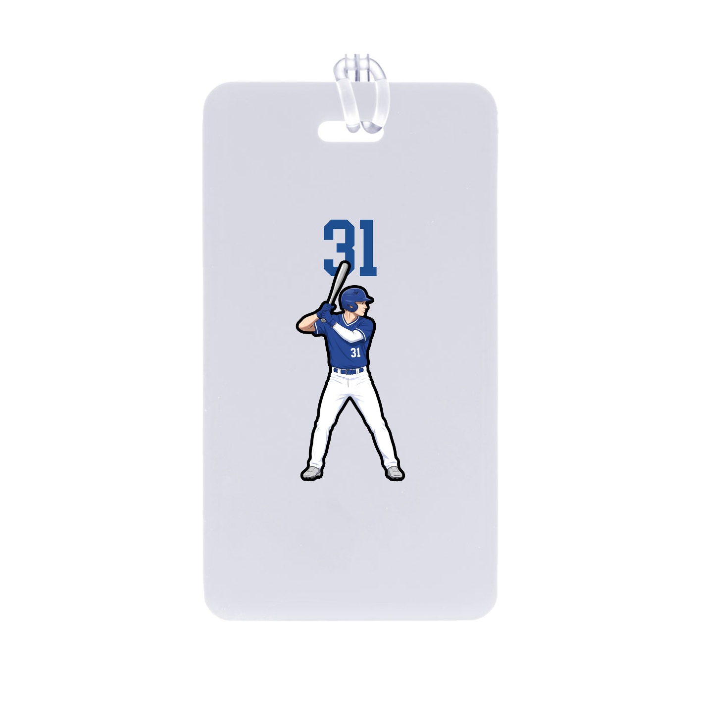 Bag Tag — Number Top in Classic