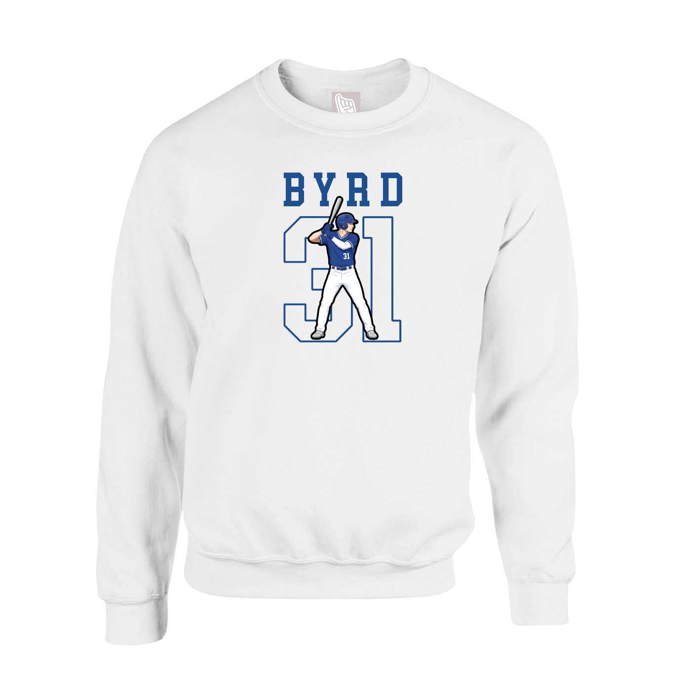 Fleece Crew — Shirsey in White