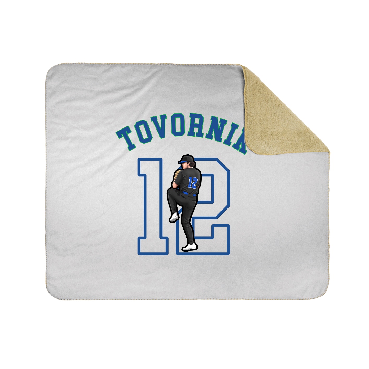 Throw Blanket — Shirsey Arch in White