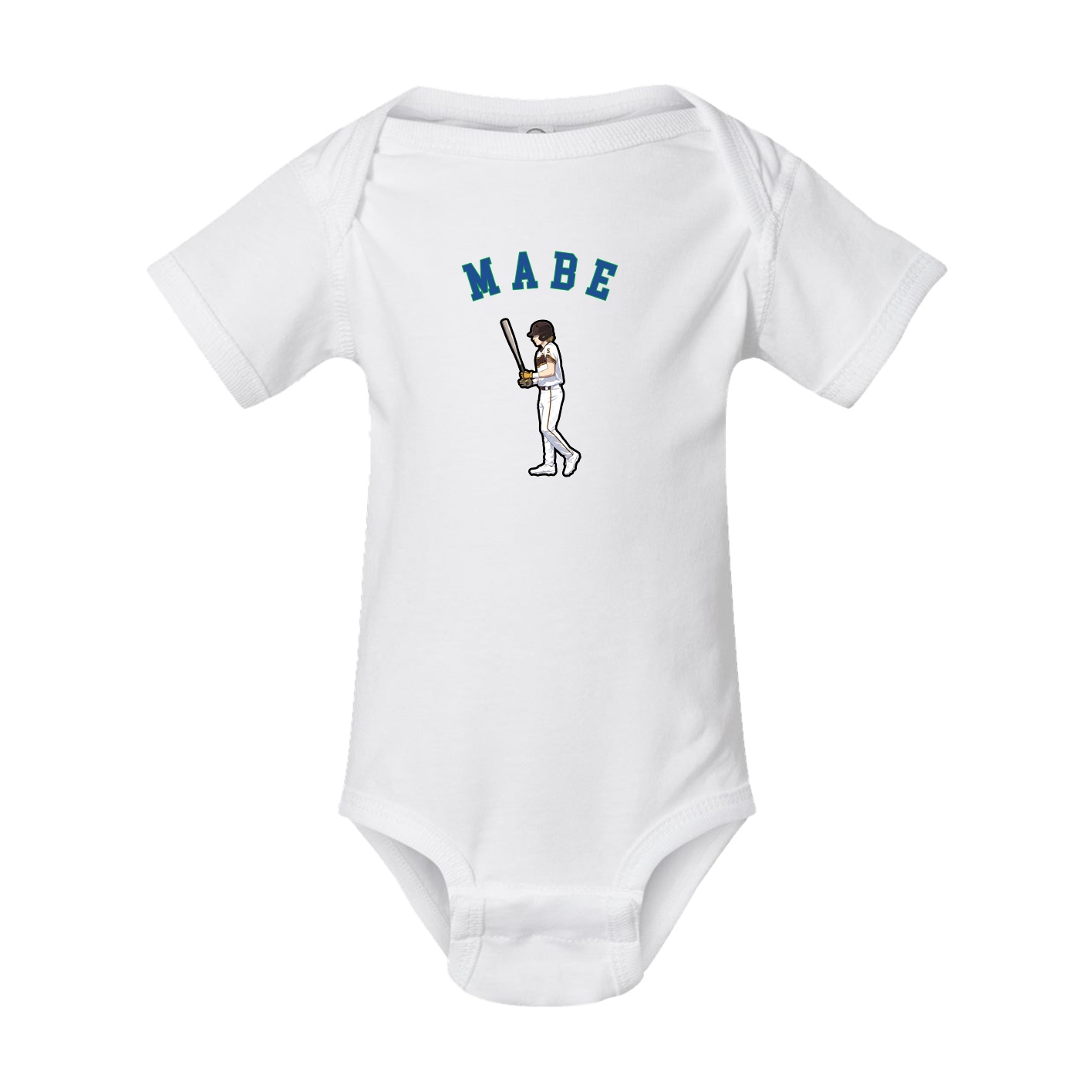 Baby Onesie — Shirsey Arch in White