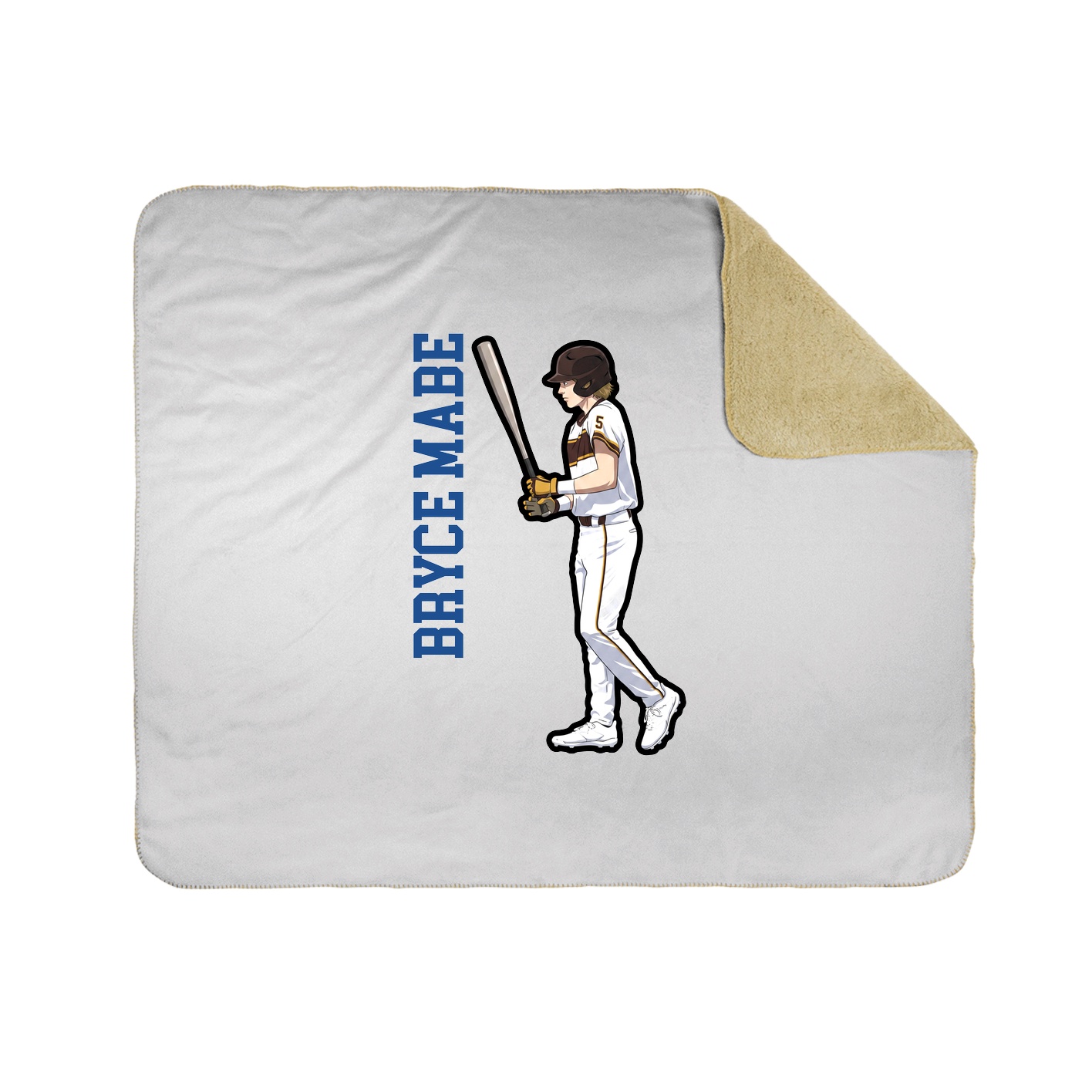 50x60 Sherpa Lined Throw Blanket