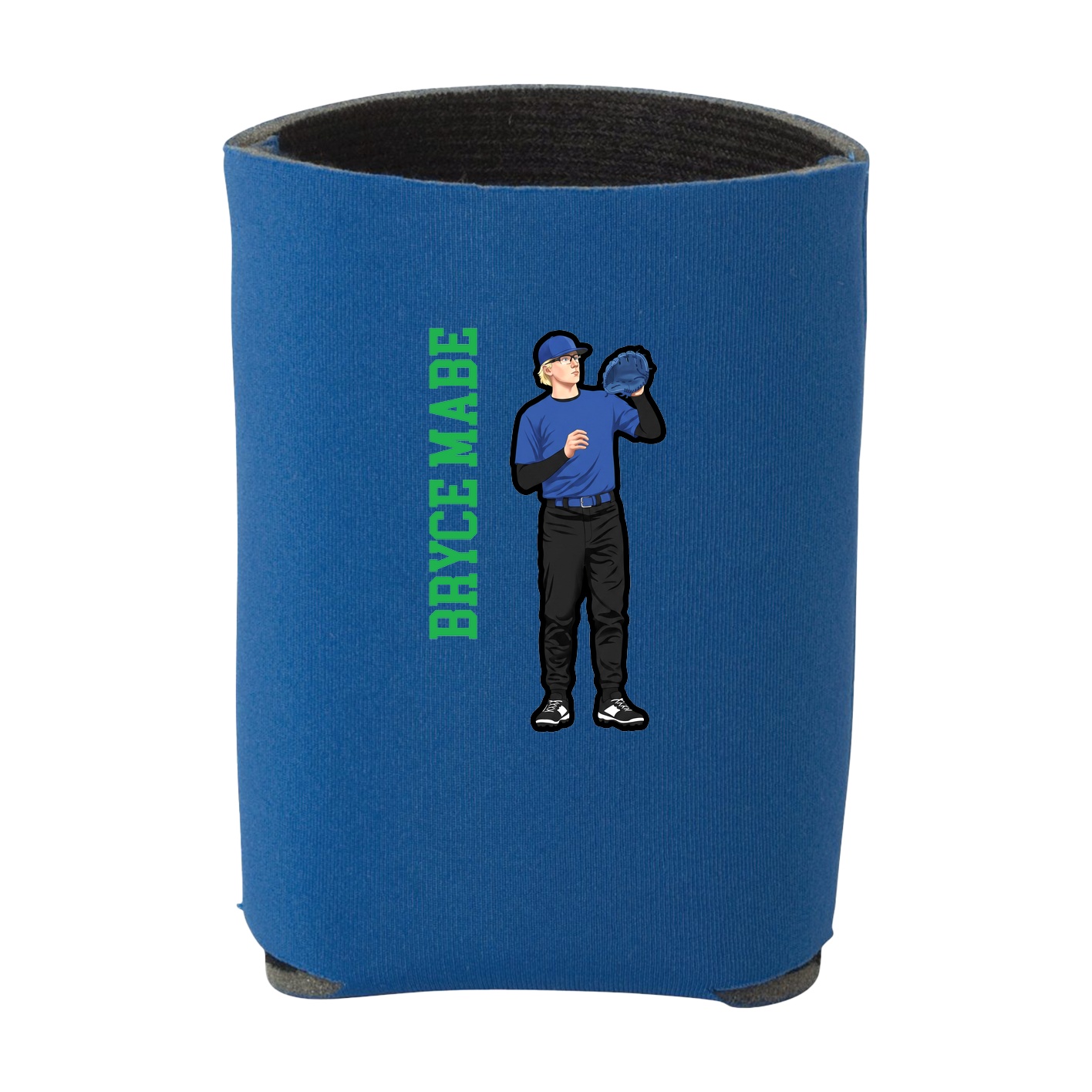 Can Holder — Name Vertical in Royal