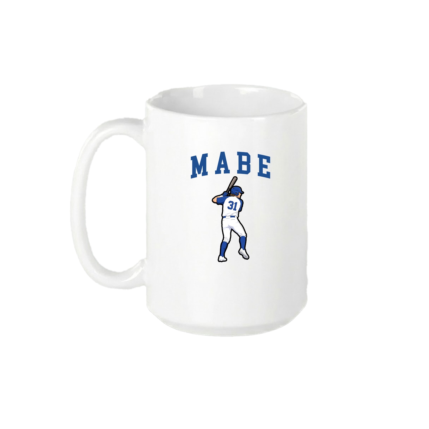15oz Coffee Mug — Shirsey in White
