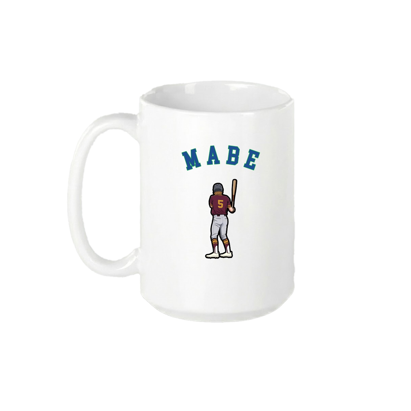 15oz Coffee Mug — Shirsey Arch in White
