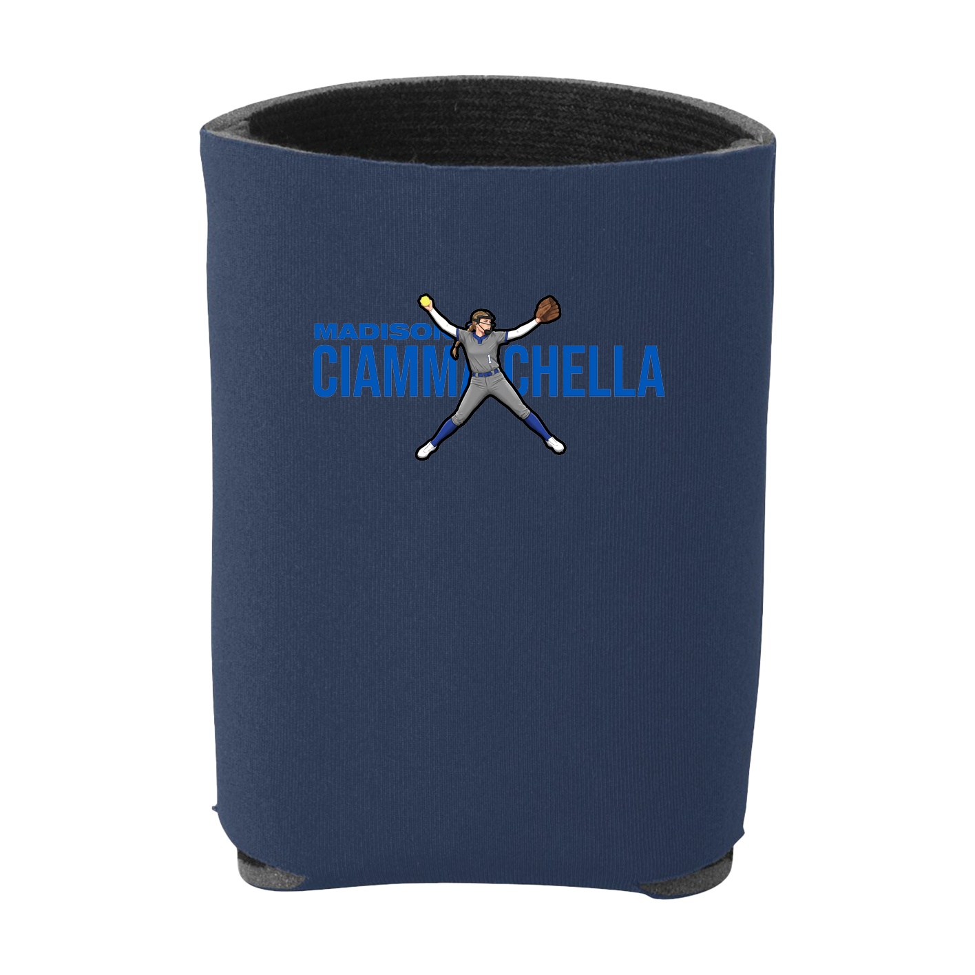 Can Holder — Player Name in Navy