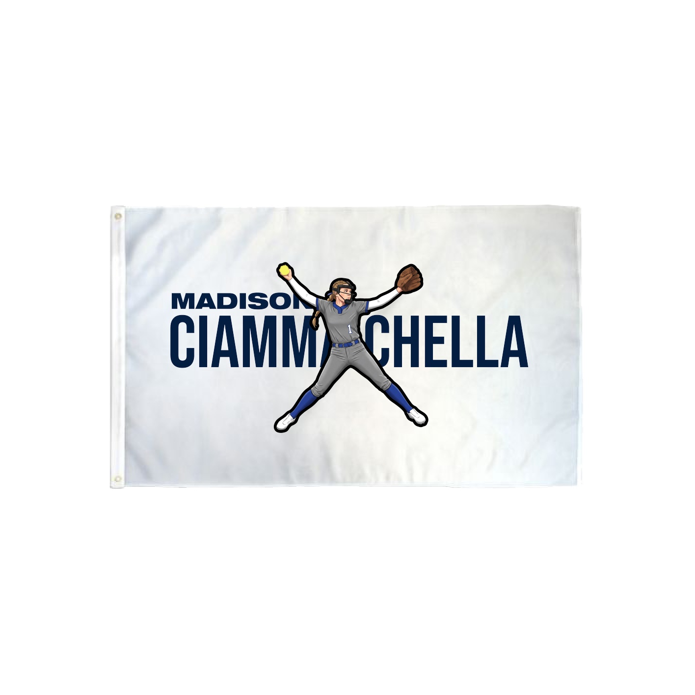 3x5 Flag — Player Name in Classic