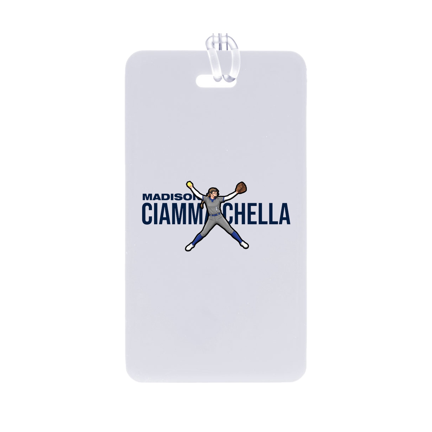 Bag Tag — Player Name in Classic