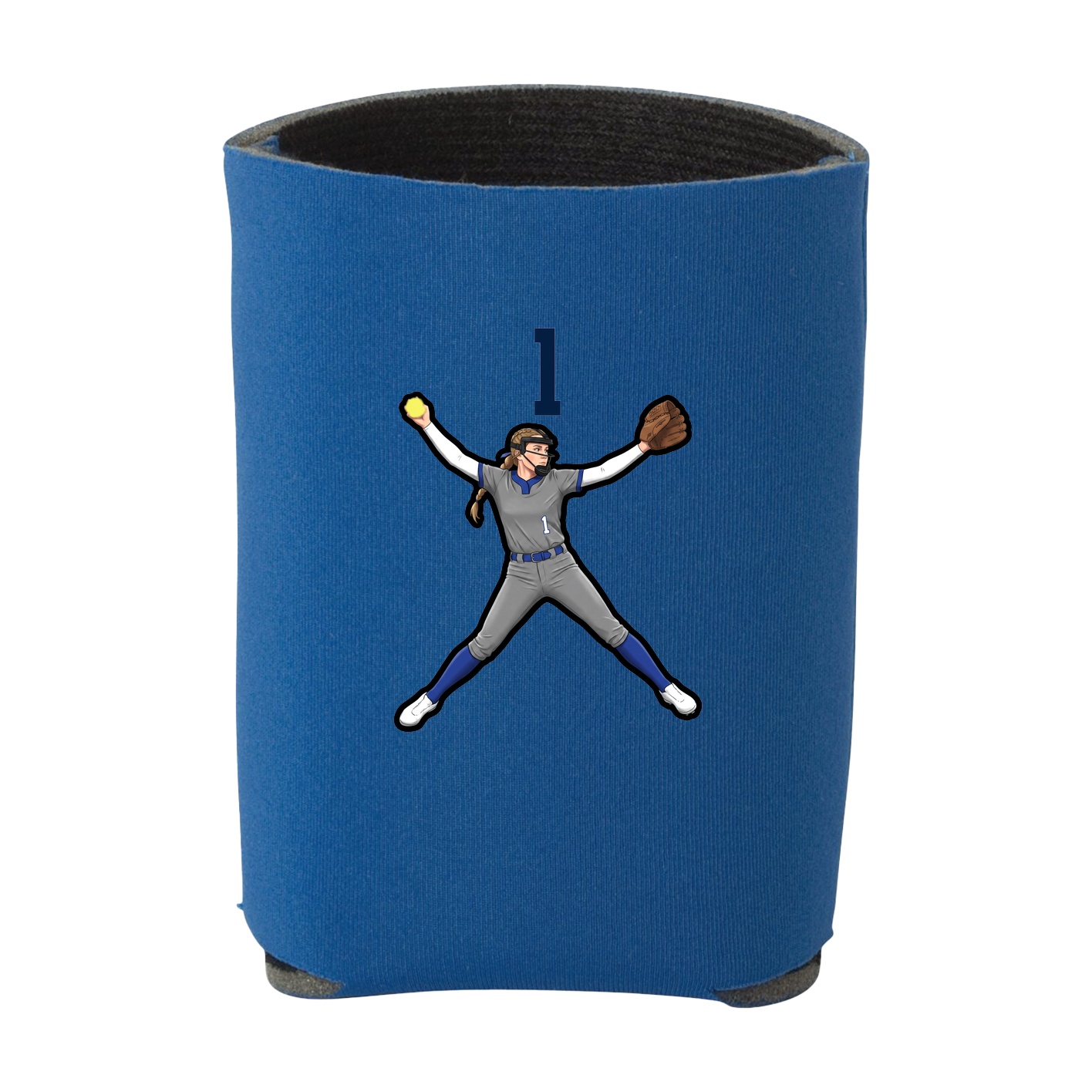 Can Holder — Number Top in Royal