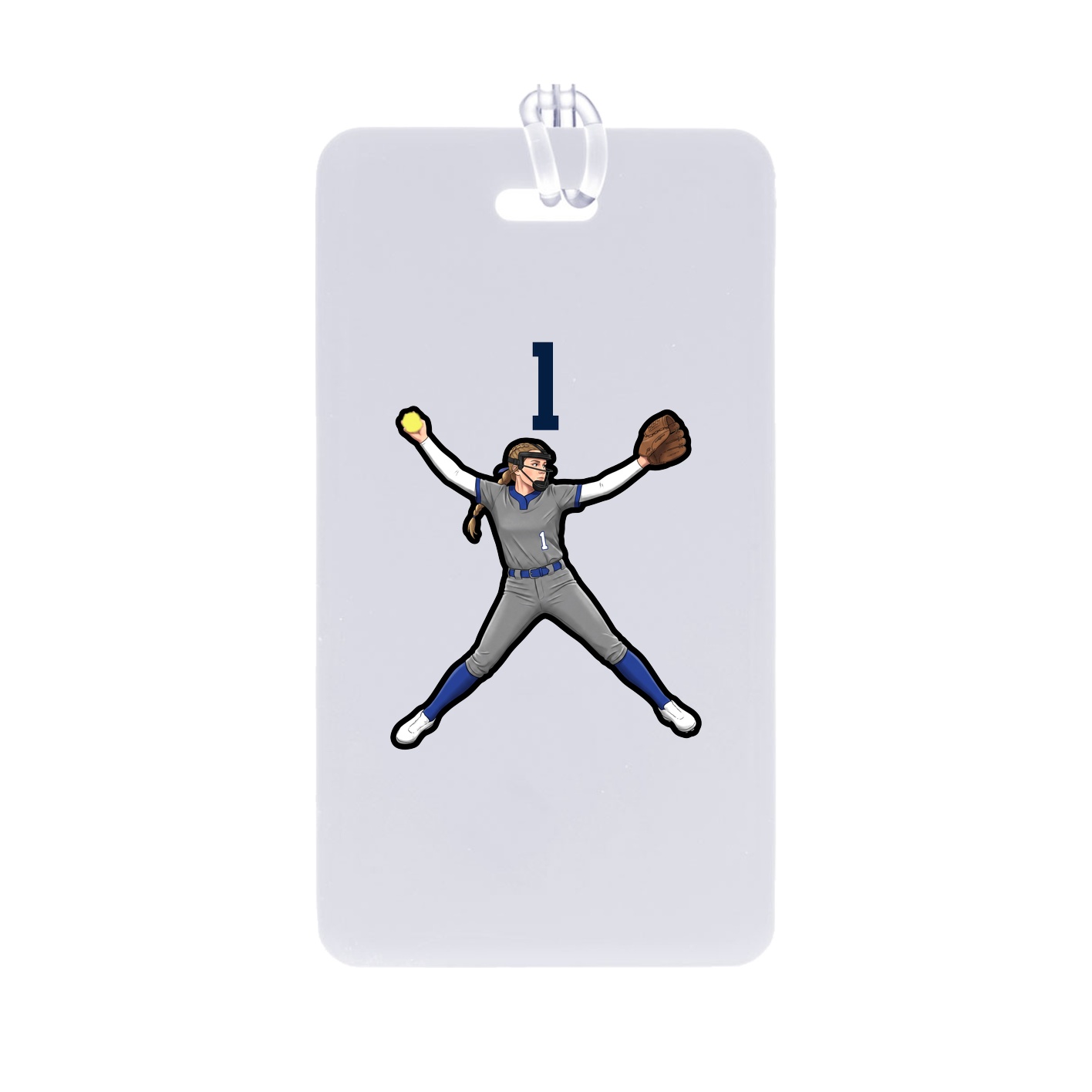 Bag Tag — Number Top in Classic