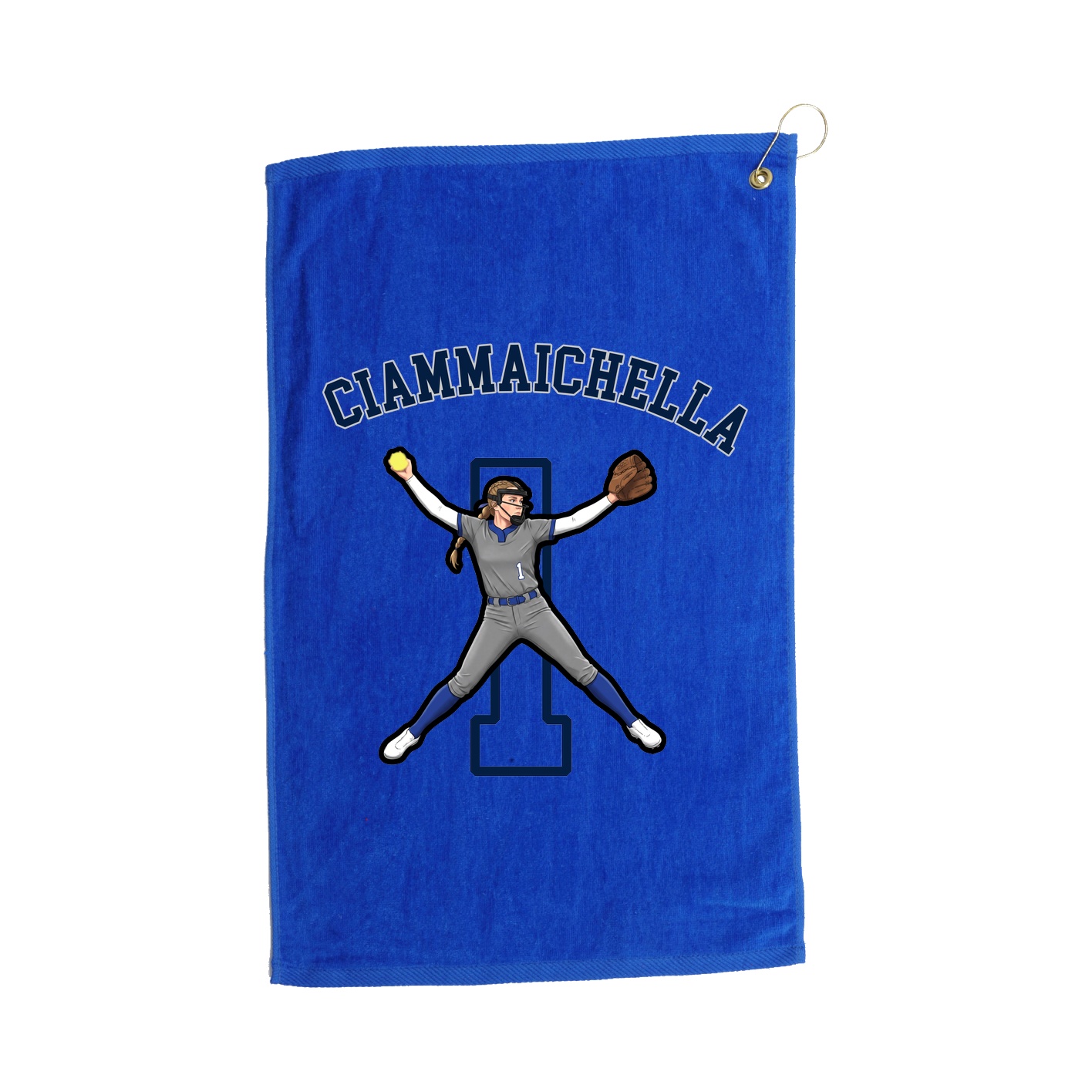 Golf Towel — Shirsey Arch in Royal
