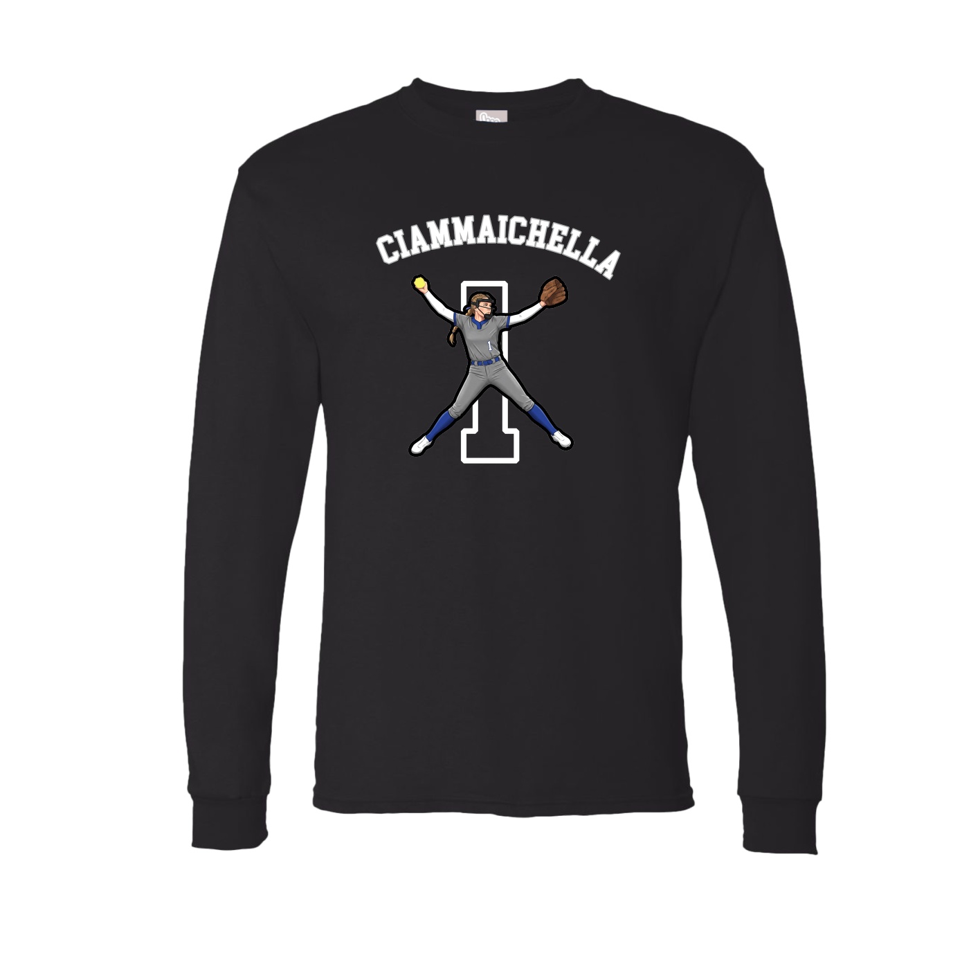 Long Sleeve Tee — Shirsey Arch in Black