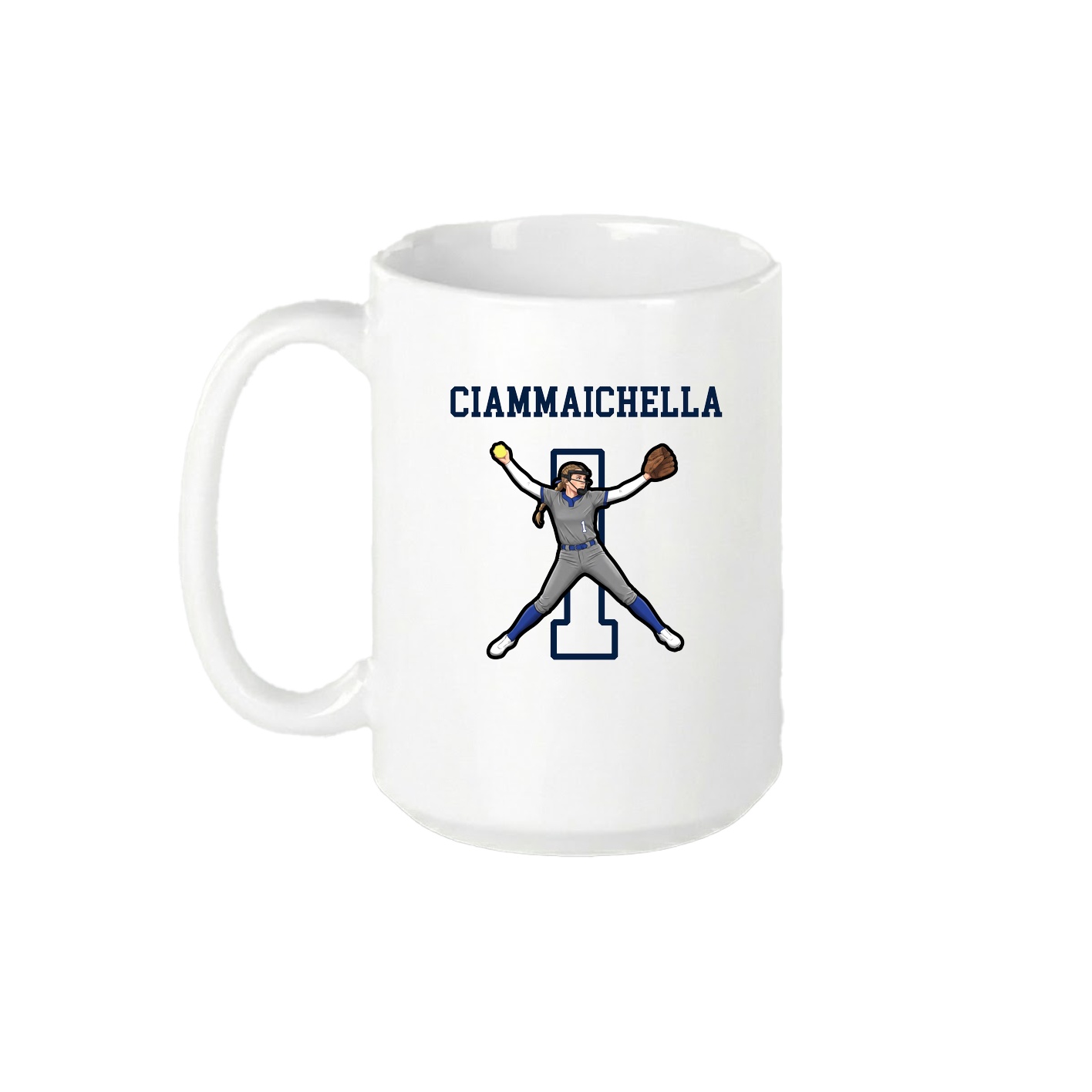 15oz Coffee Mug — Shirsey in White