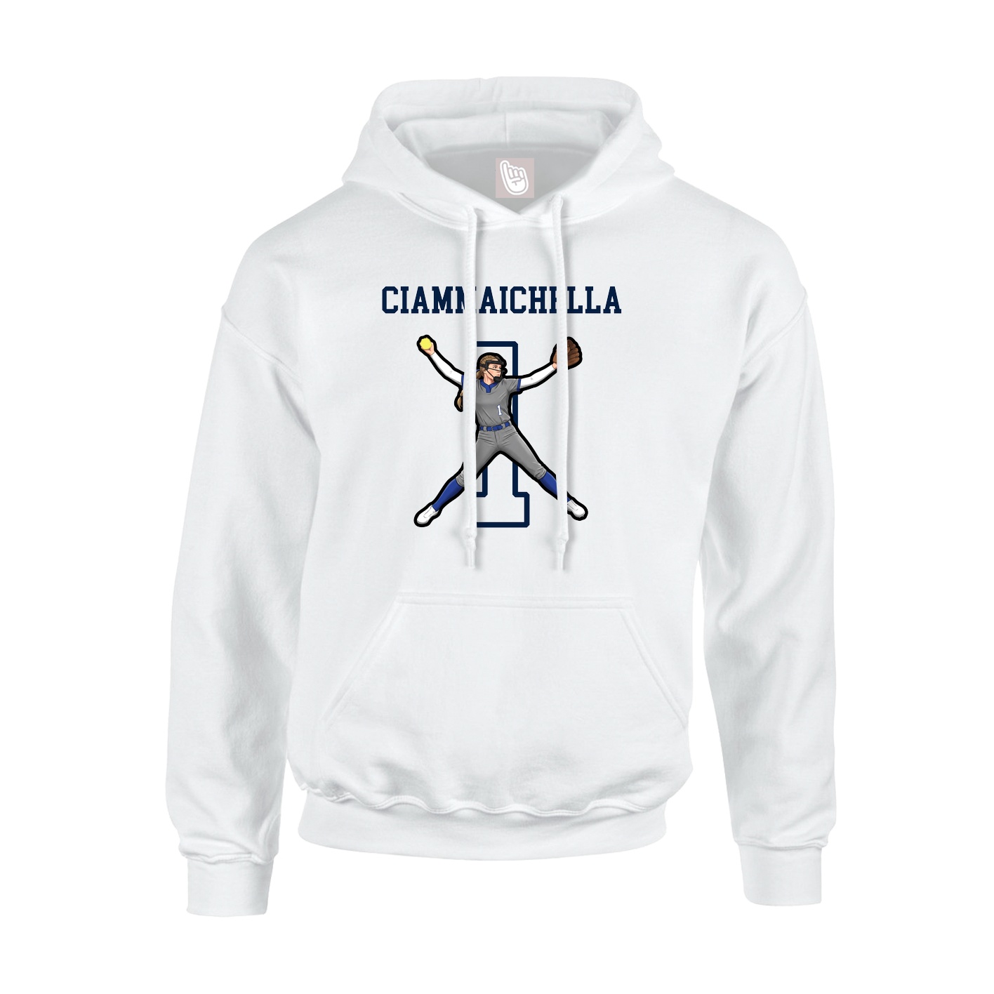 Youth Hoodie — Shirsey in White