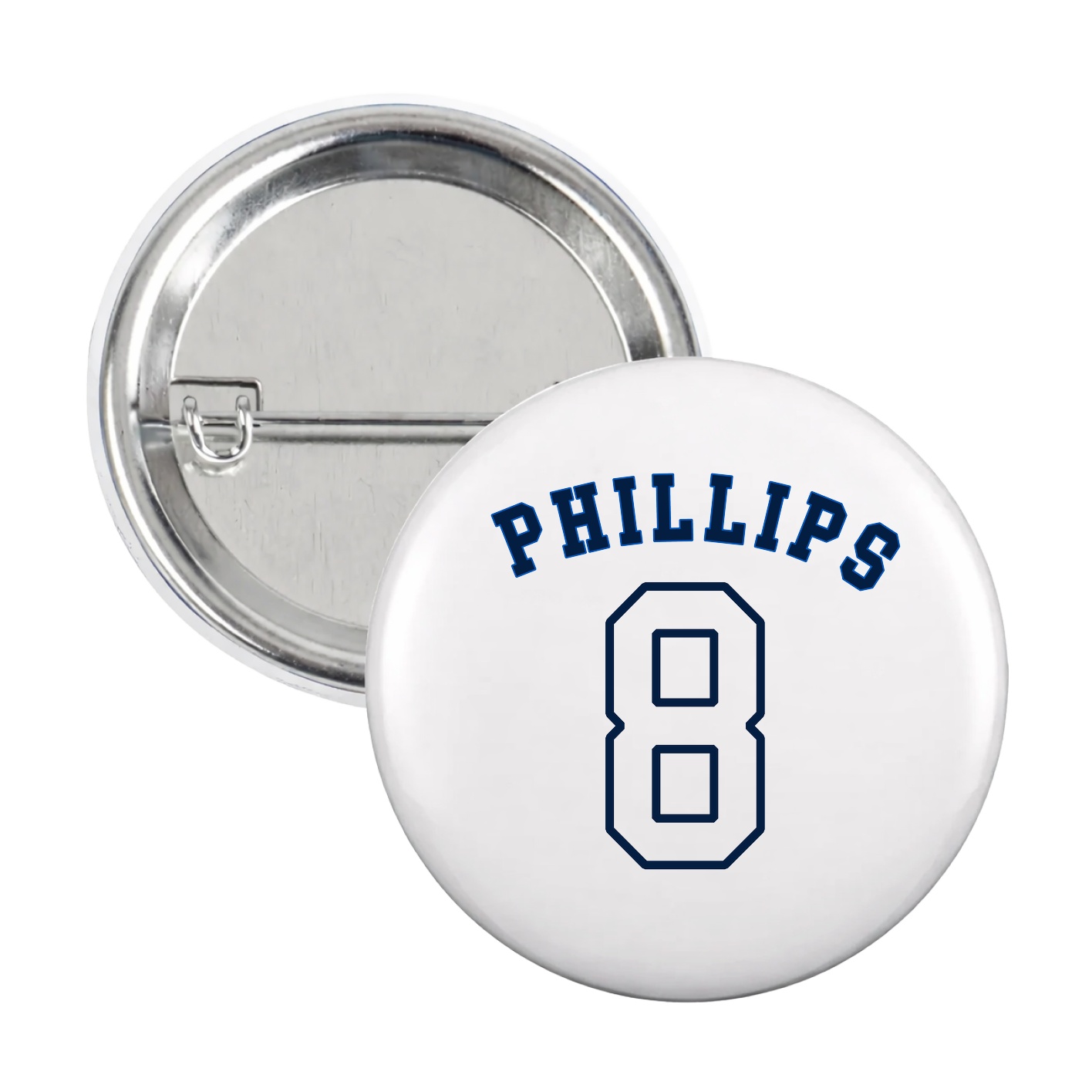Game Day Button — Shirsey Arch in White