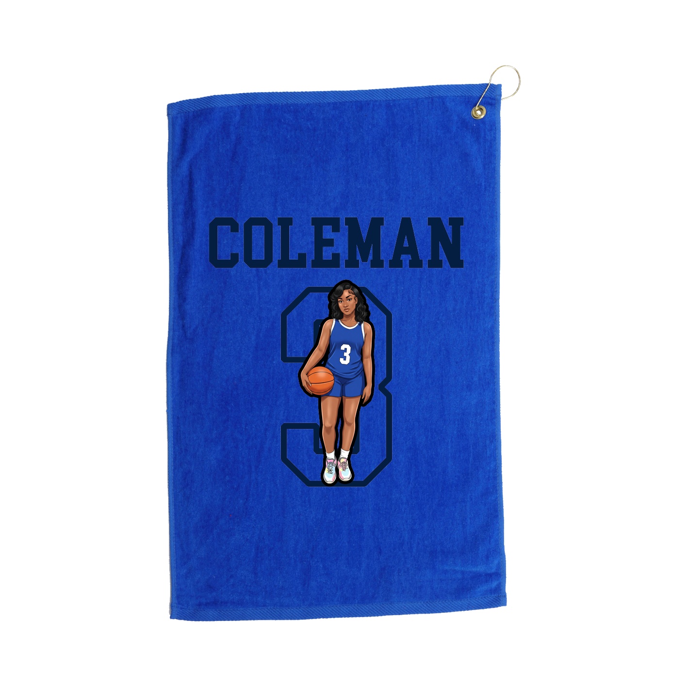Golf Towel — Shirsey in Royal