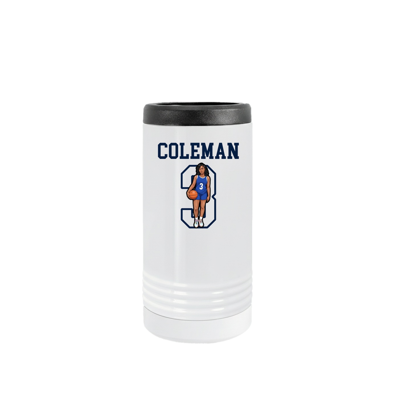 Slim Beverage Holder — Shirsey in White