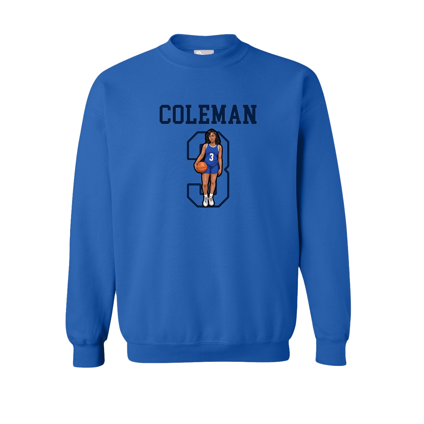 Fleece Crew — Shirsey in Royal