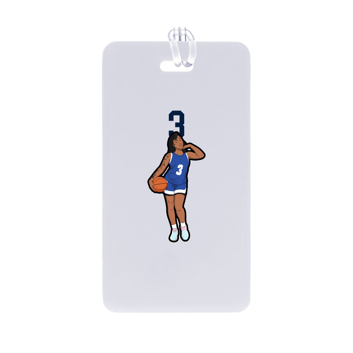 Bag Tag — Number Top in Classic