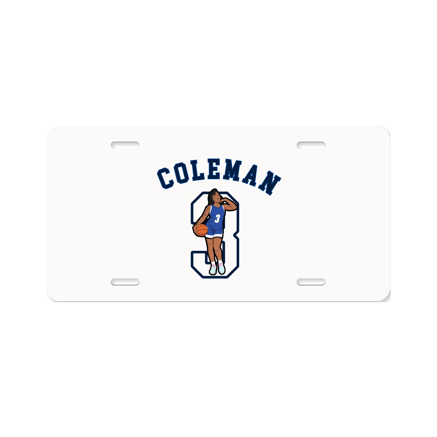 License Plate — Shirsey Arch in Classic