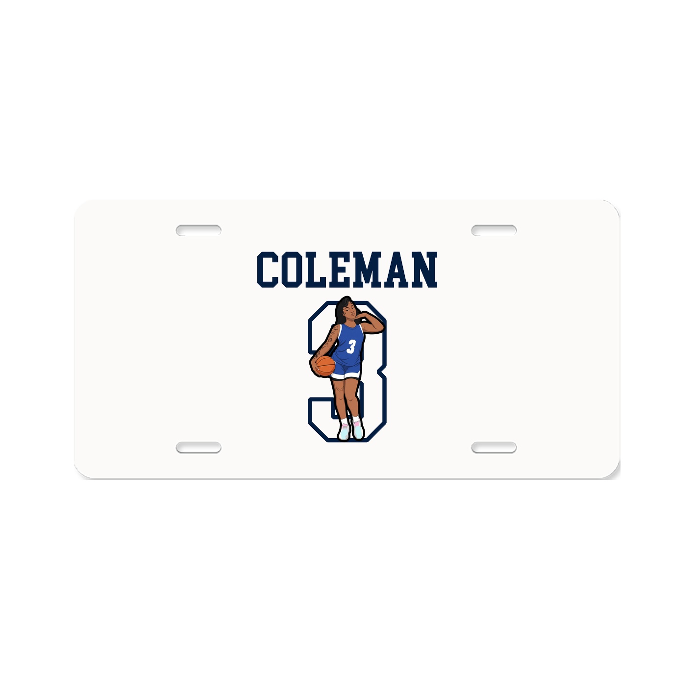 License Plate — Shirsey in Classic