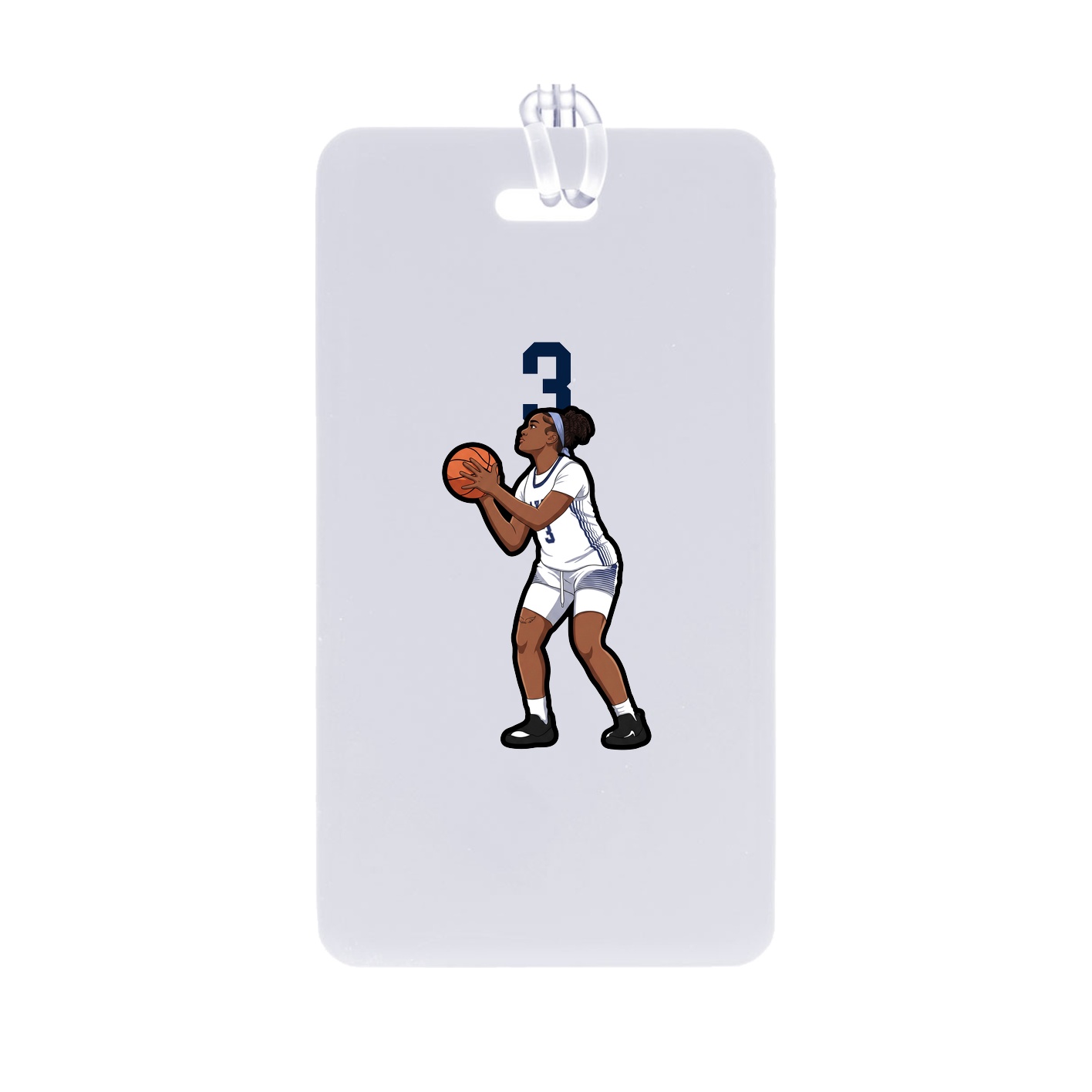 Bag Tag — Number Top in Classic