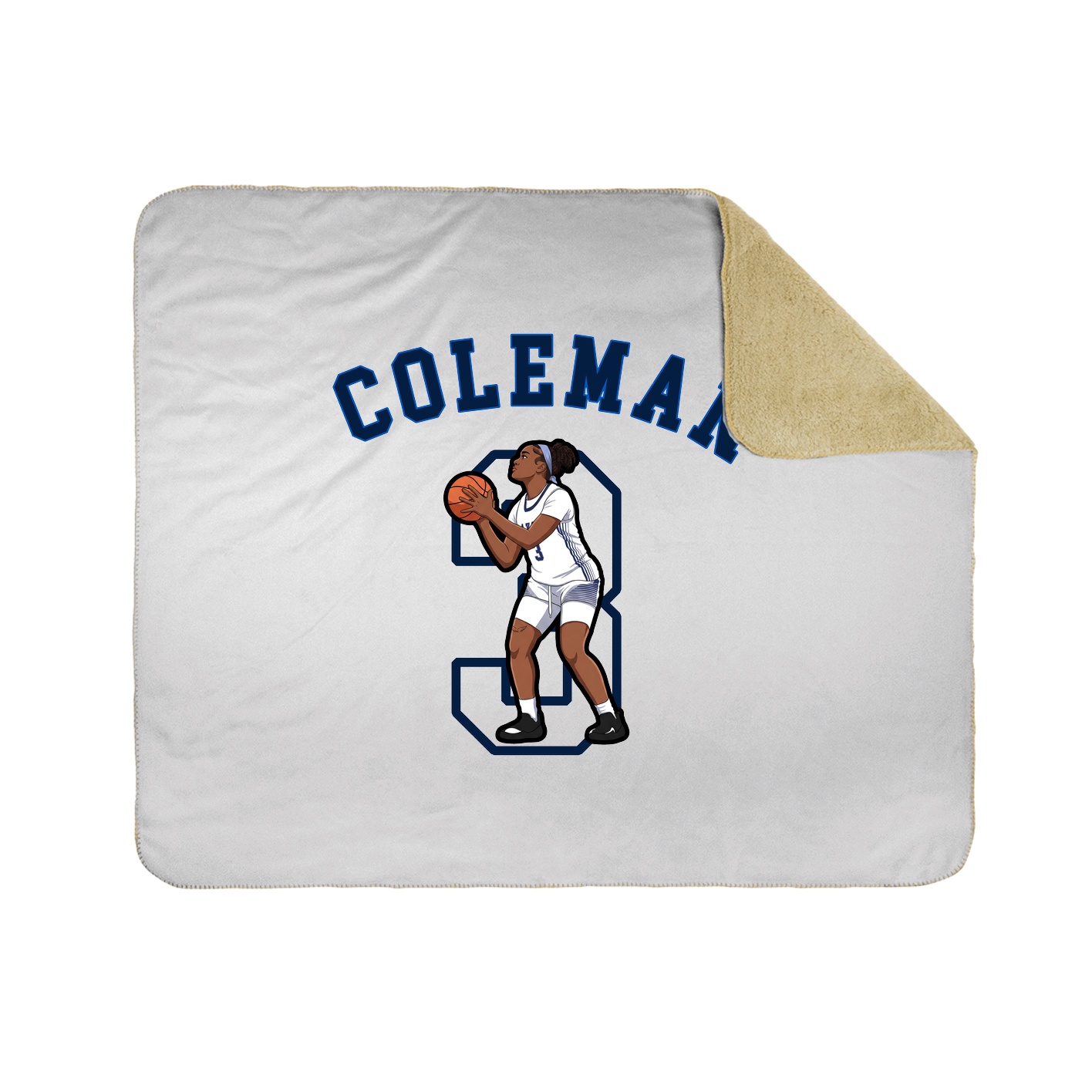 Throw Blanket — Shirsey Arch in White