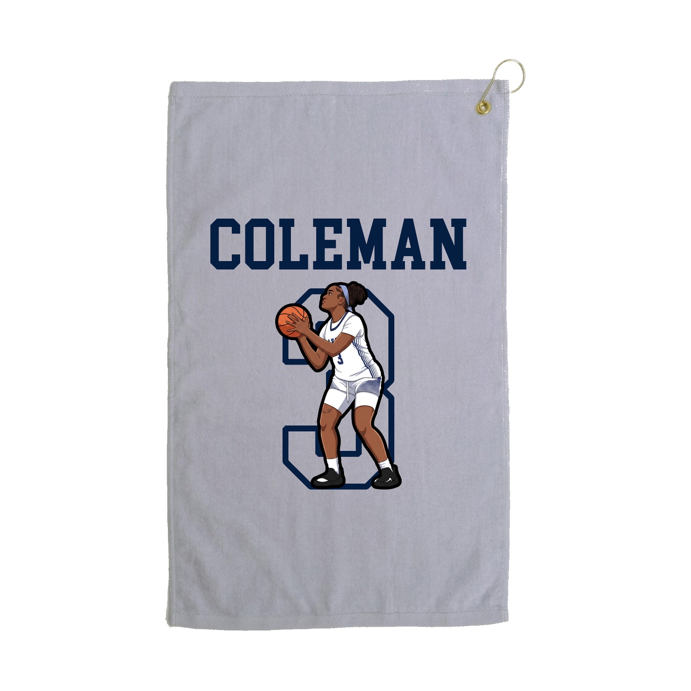 Terry Velour Golf Towel