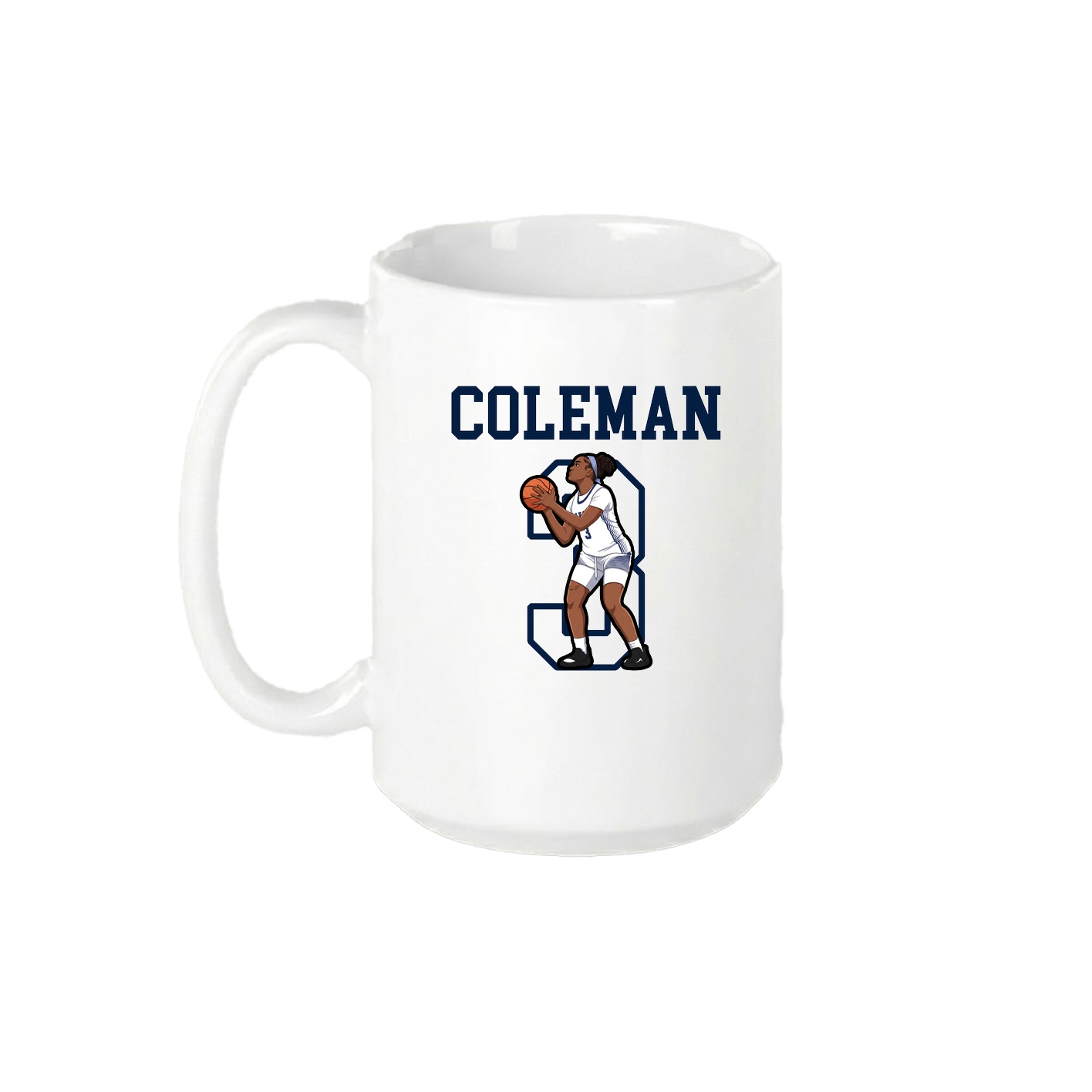 15oz Coffee Mug — Shirsey in White