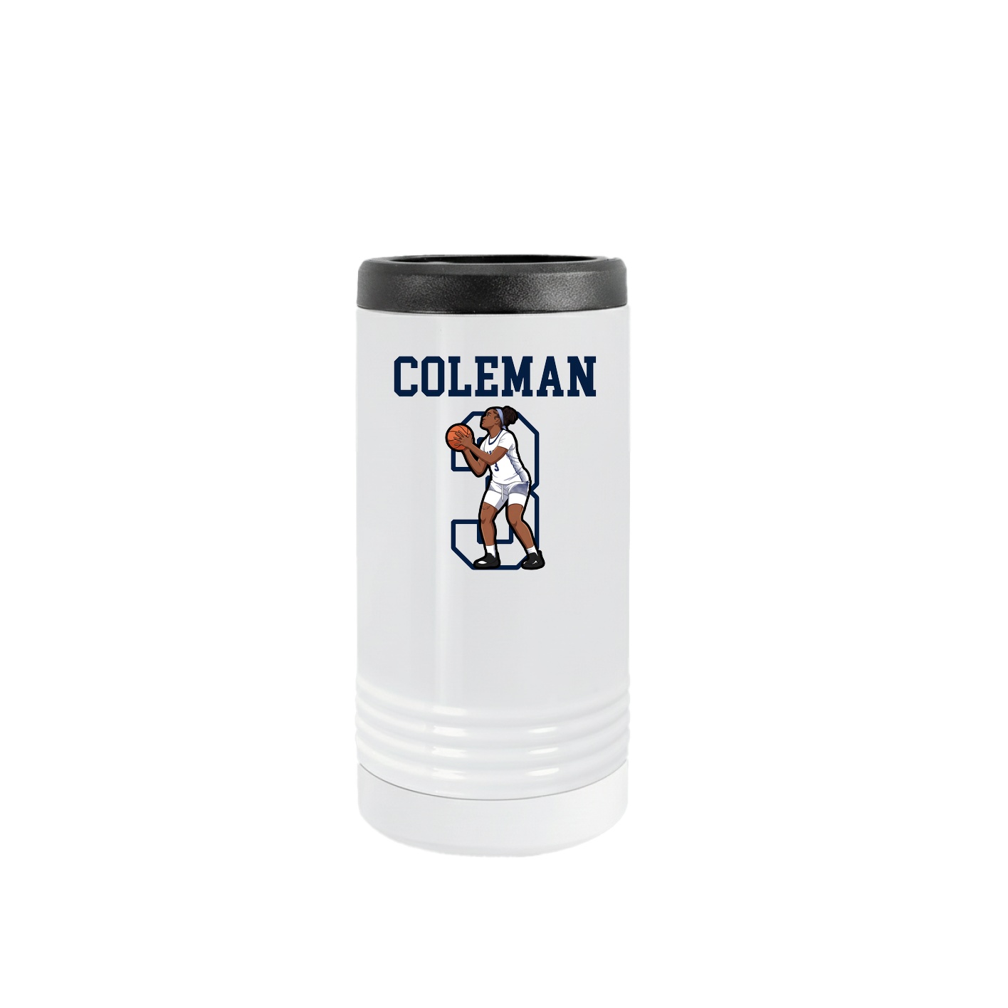 Slim Beverage Holder — Shirsey in White