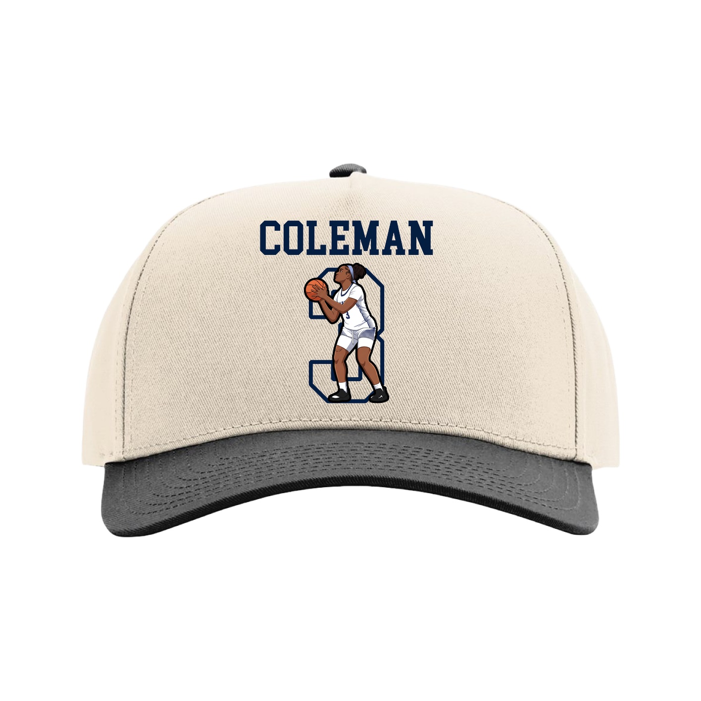 Full Fabric Five-Panel Champ Cap