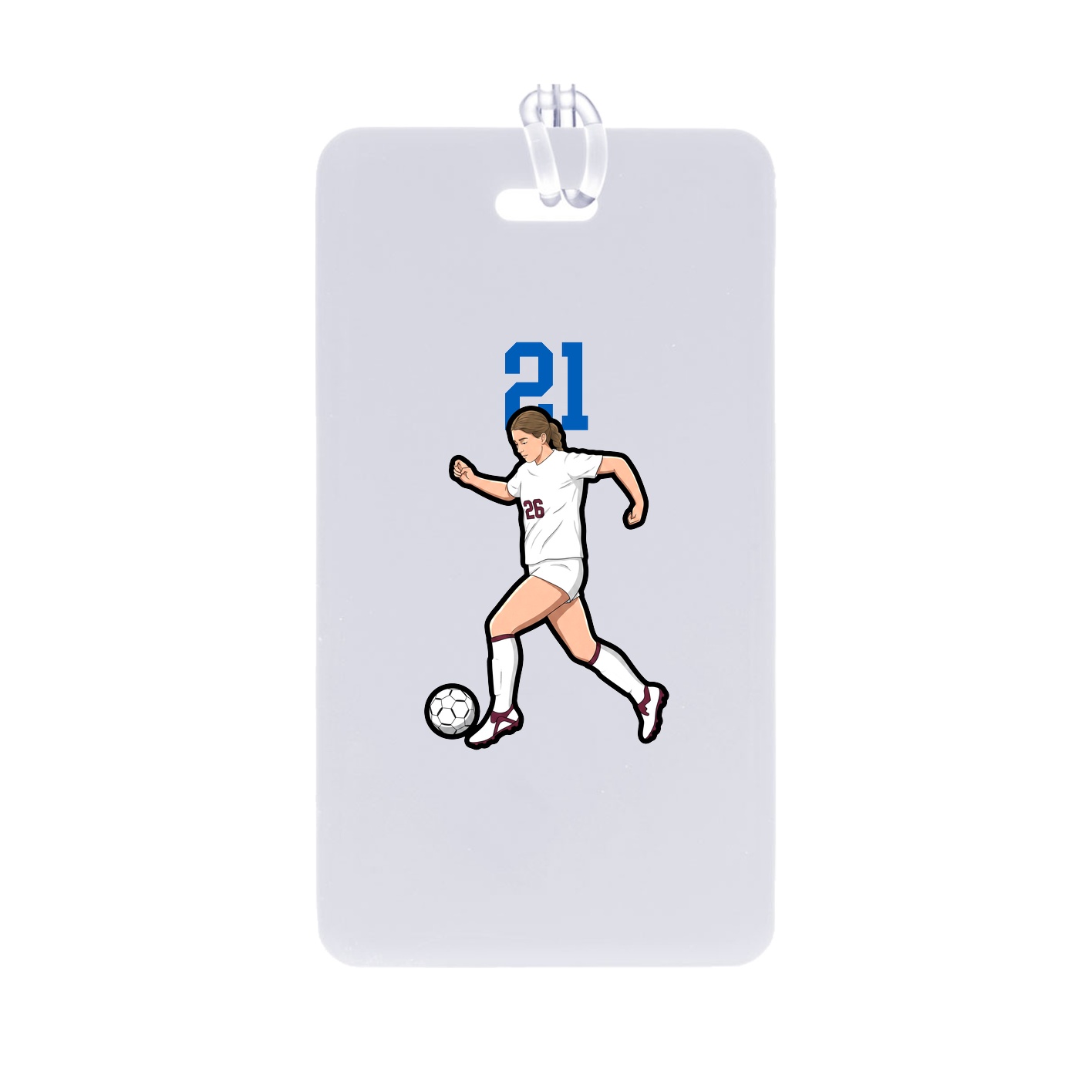 Bag Tag — Number Top in Classic