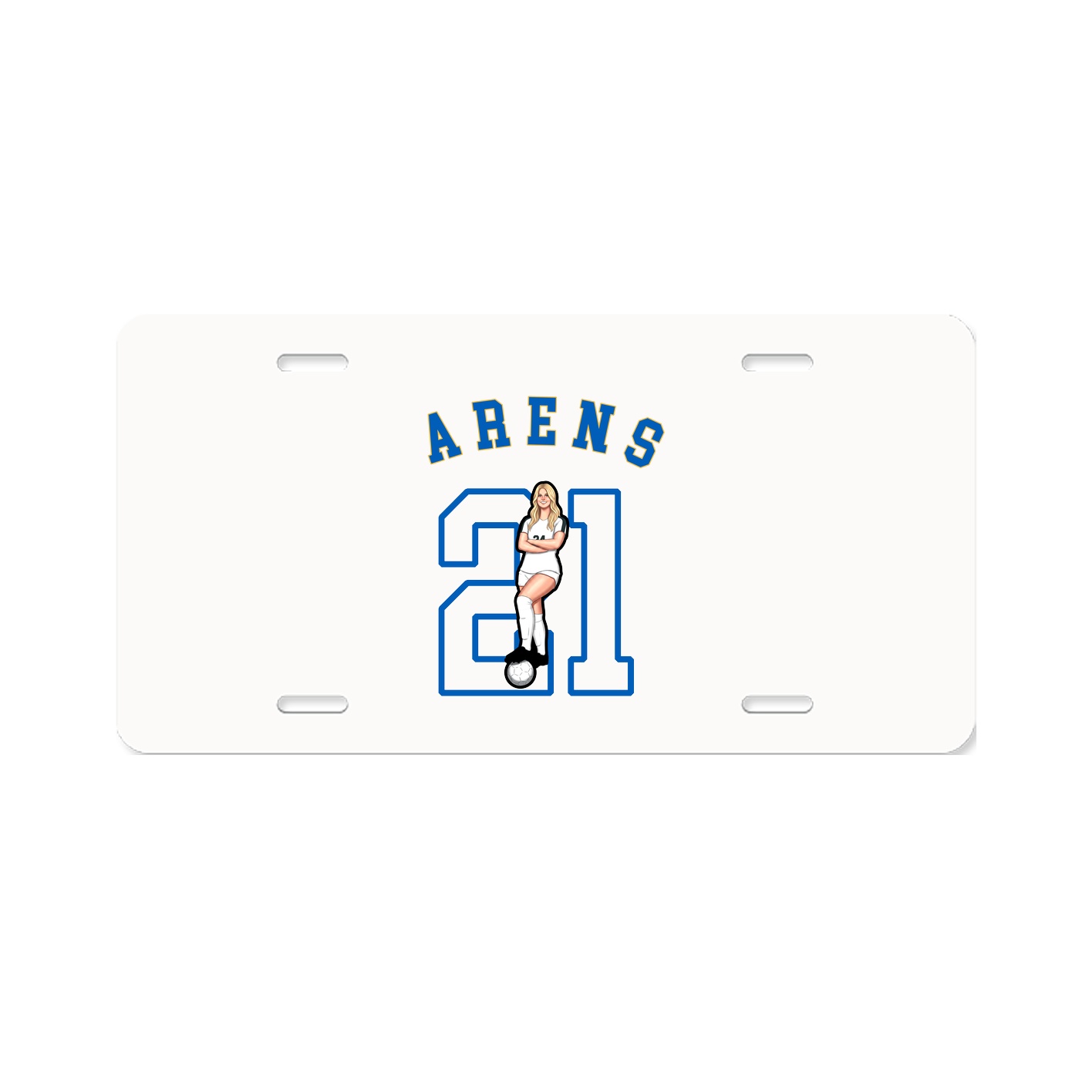License Plate — Shirsey Arch in Classic