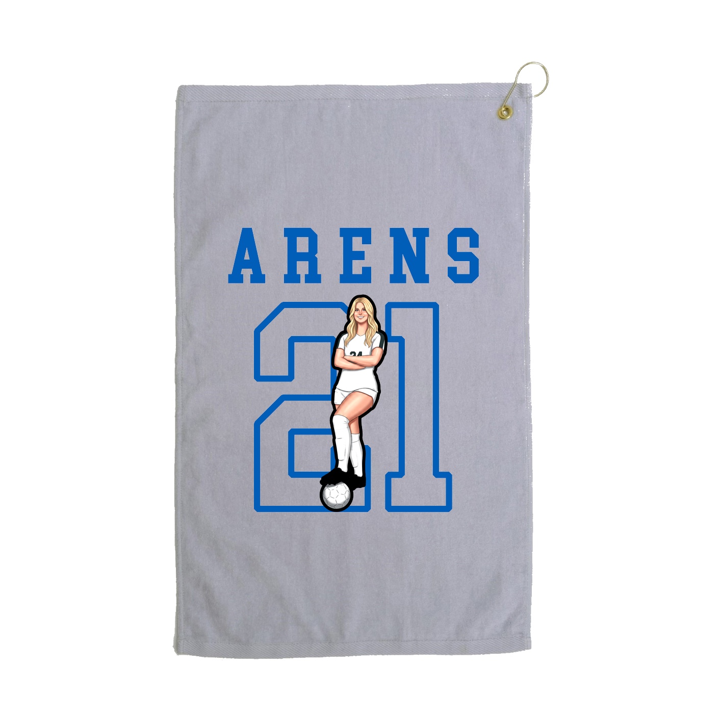 Golf Towel — Shirsey in Grey