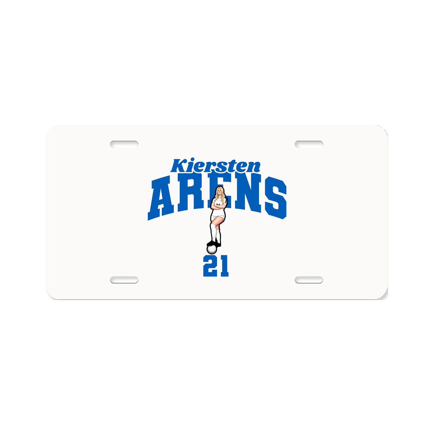 License Plate — Signature Arch in Classic